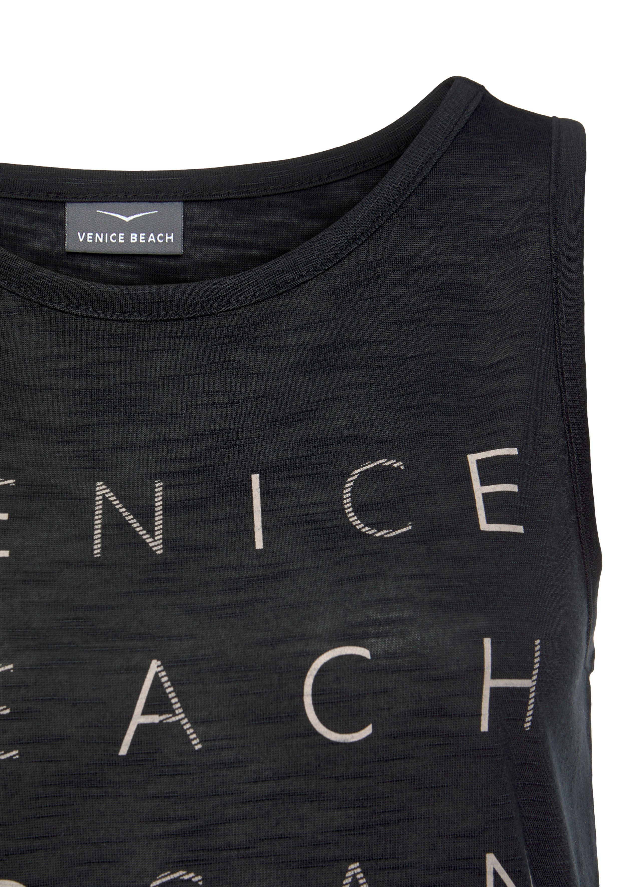 Venice Beach Tanktop met logoprint, tanktop