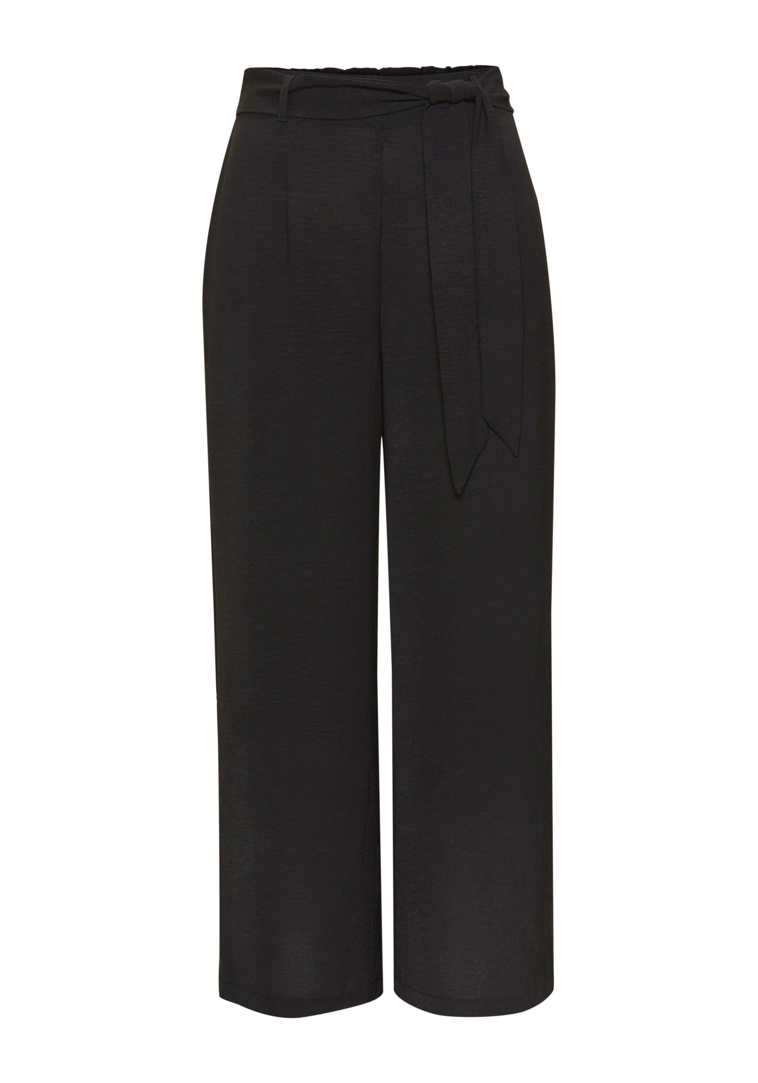Vivance Comfortbroek met elastische tailleband, zomerbroek, basis (Met riem)