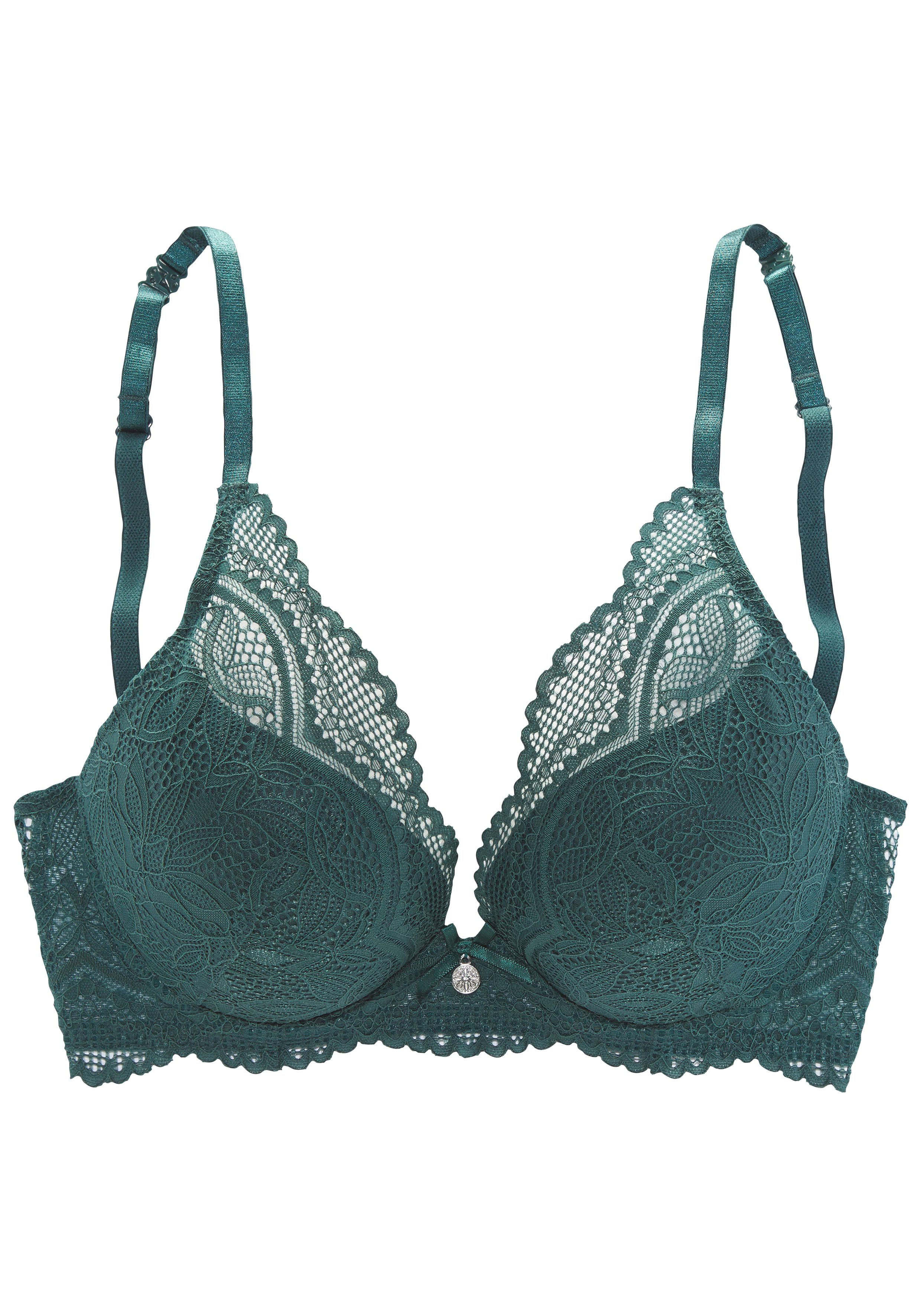 Nuance Bh met halterbandjes Vivianna met verschillende bandjes varianten, met bloemige kant, lingerie