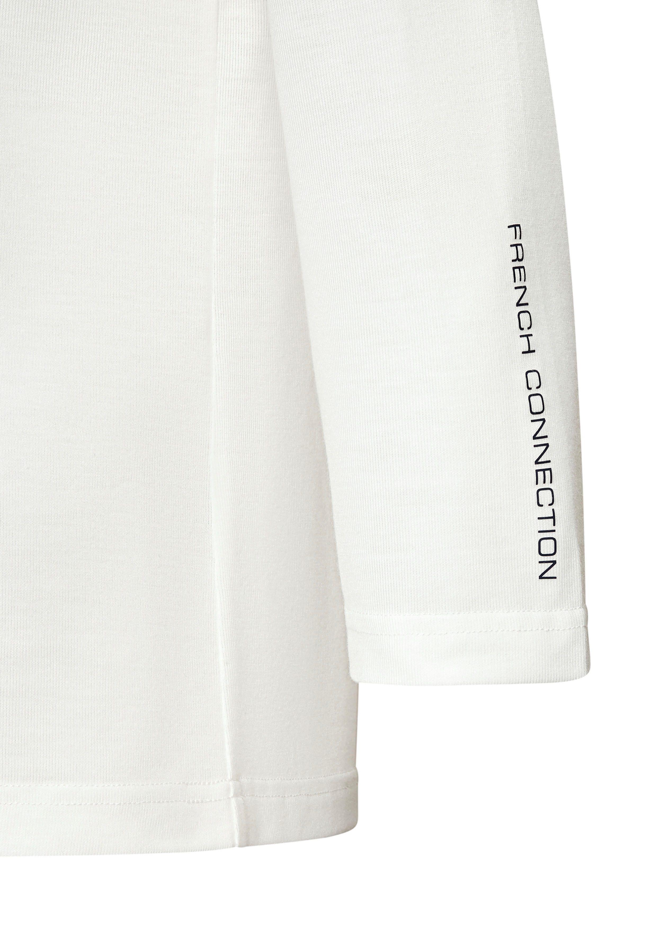 French Connection Shirt met 3/4 mouwen Knuffelzachte viscose mengkwaliteit