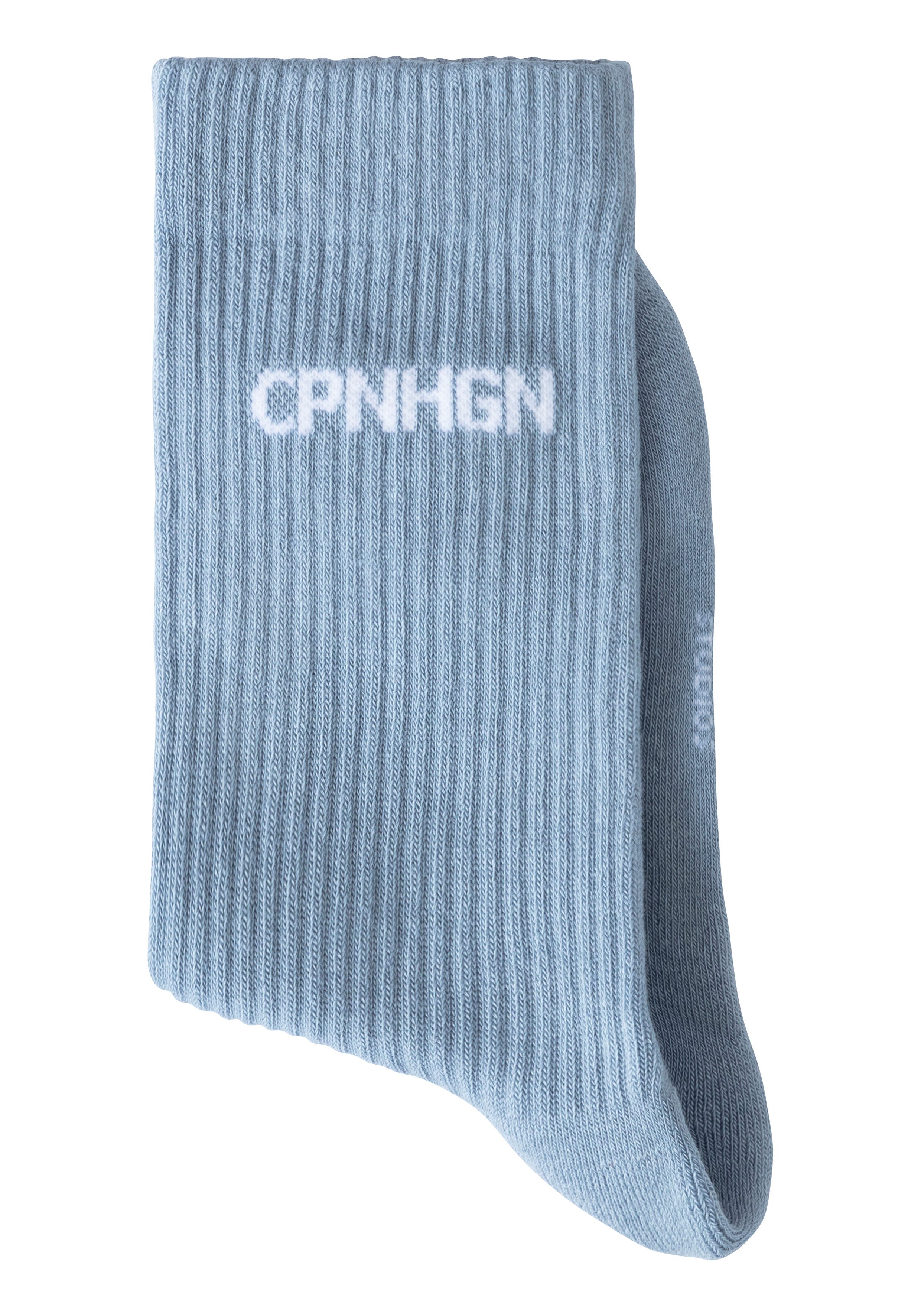 Copenhagen Studios Tennissokken met badstof, halve voet (set, 3 paar)