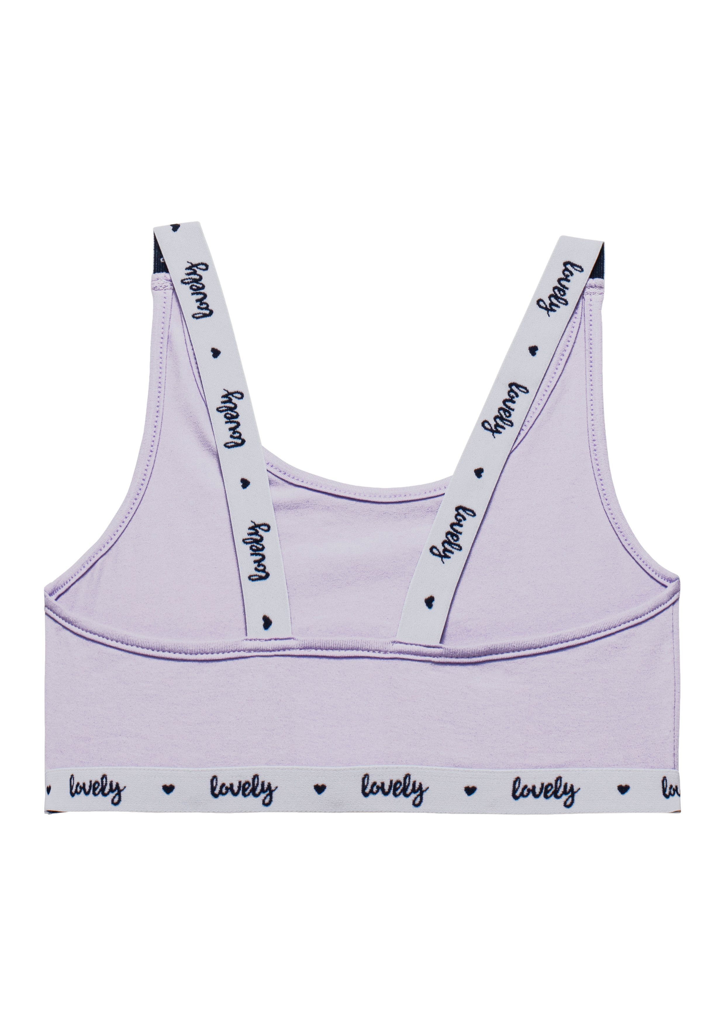 Buffalo Bustier met bedrukte bandjes (set, 3-delig)