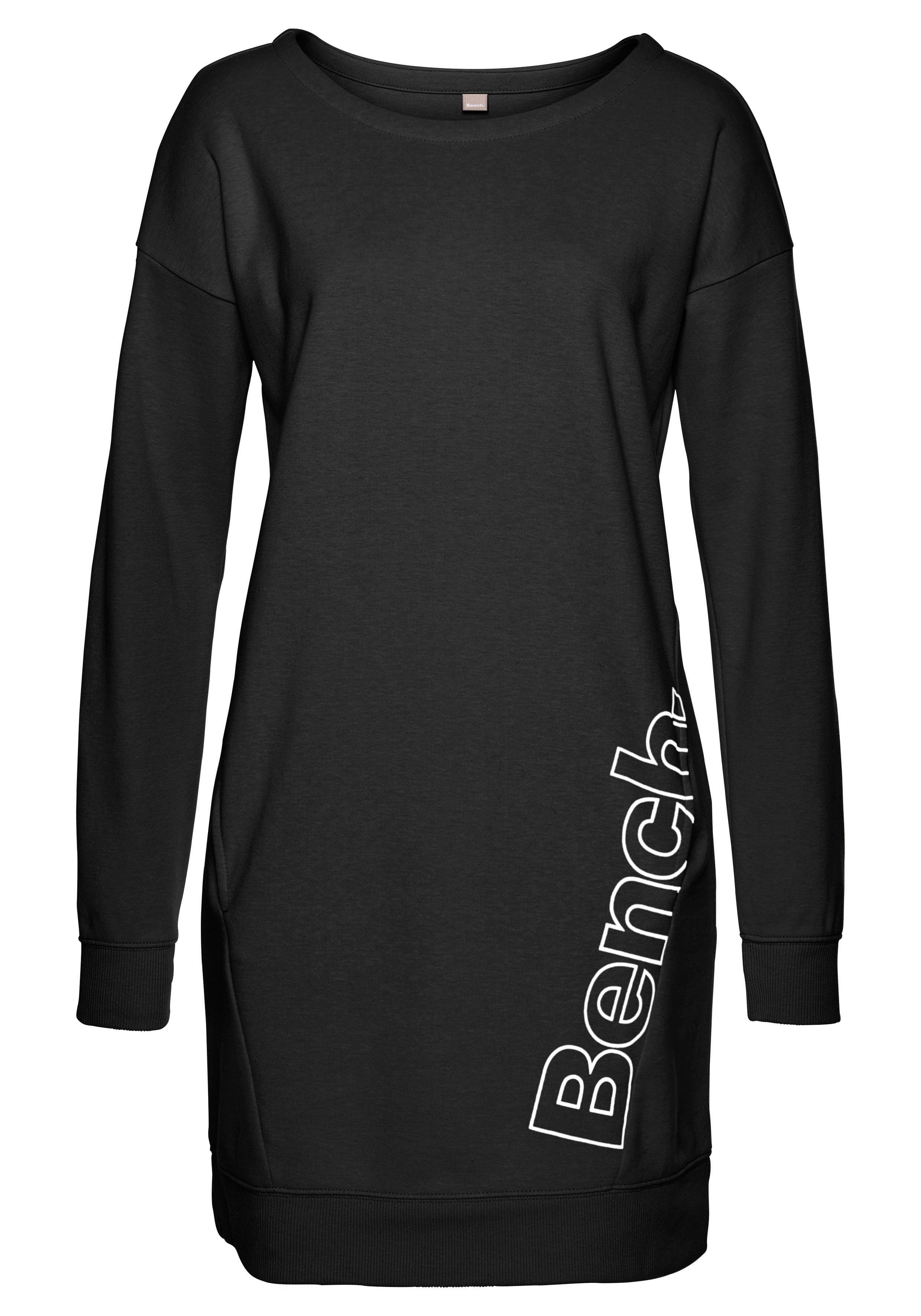 Bench. Loungewear Sweatjurk met logoprint opzij