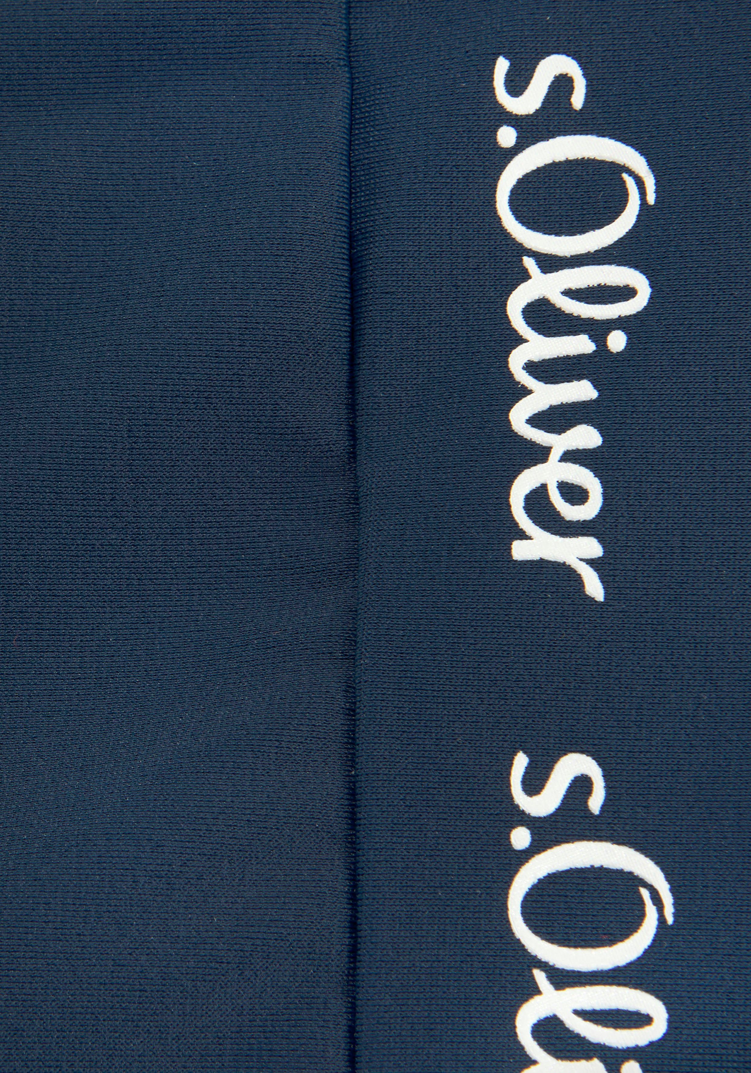s.Oliver RED LABEL Beachwear Zwemboxer met merkopschriften