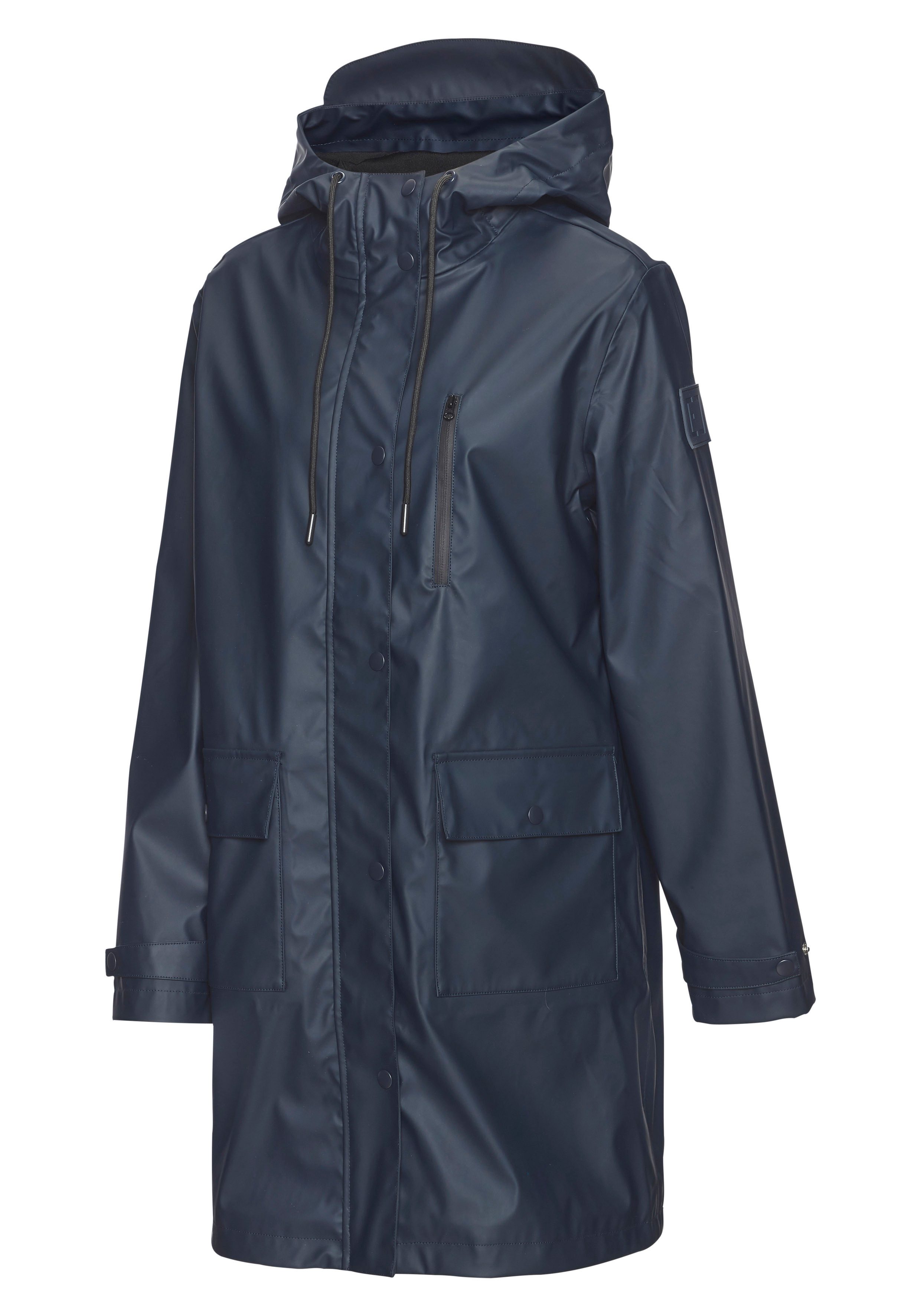 Elbsand Regenjack Mesh-inzetstuk onder de rugpas voor voldoende ventilatie