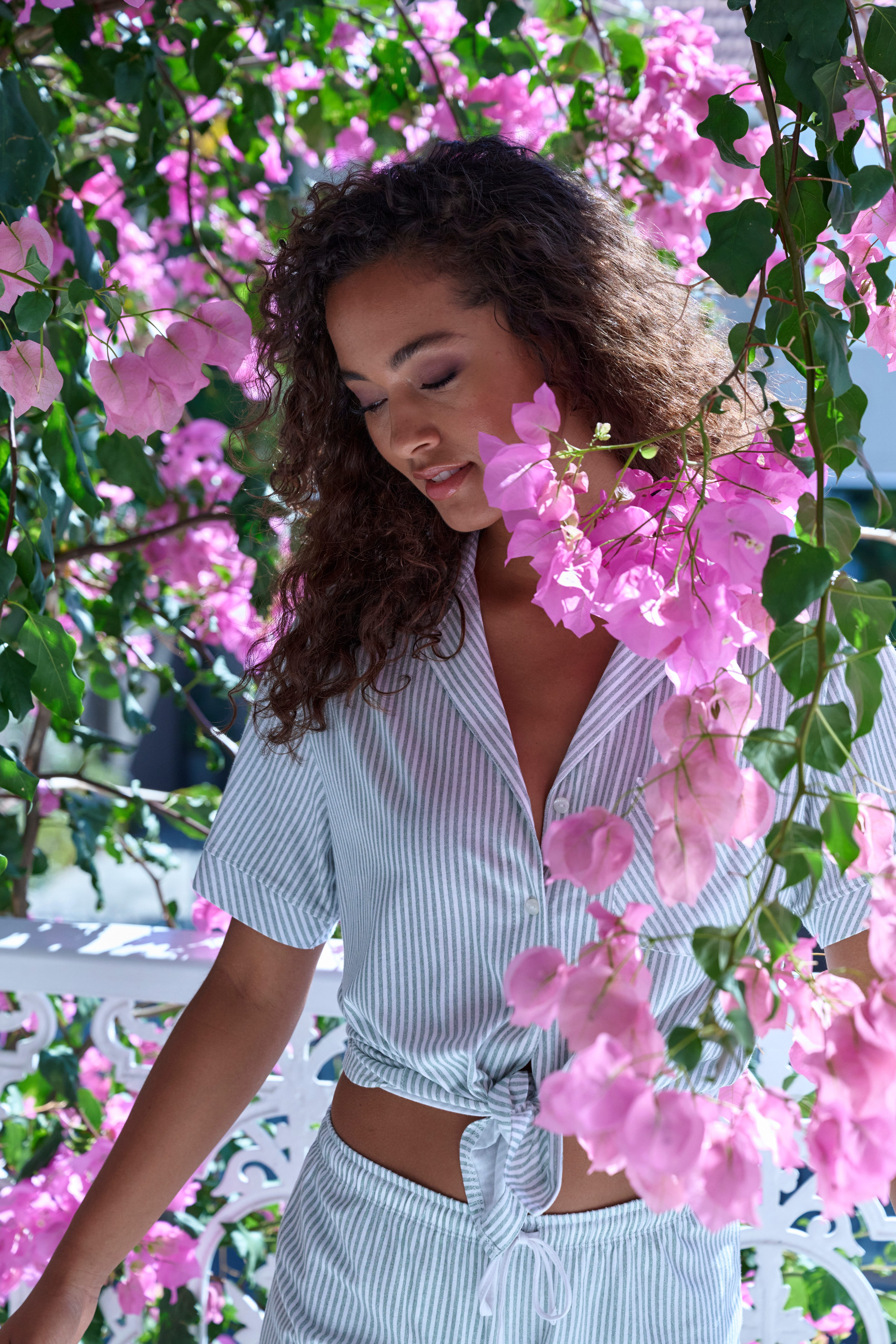 s.Oliver RED LABEL Beachwear Pyjama top met opgestikte borstzak
