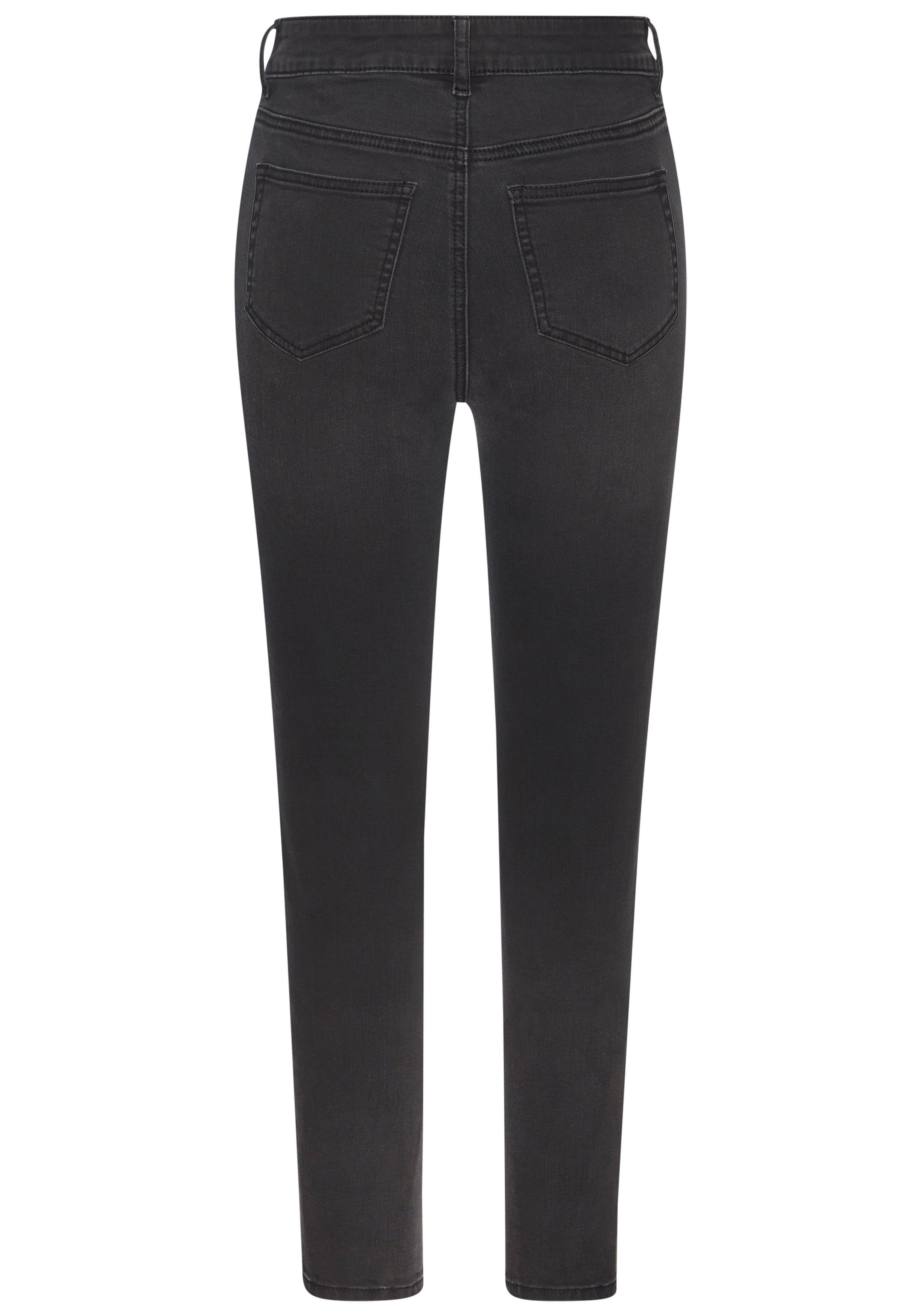 Lascana Jeanslegging 7/8-lengte in skinny-vorm, stretch-denim, basic