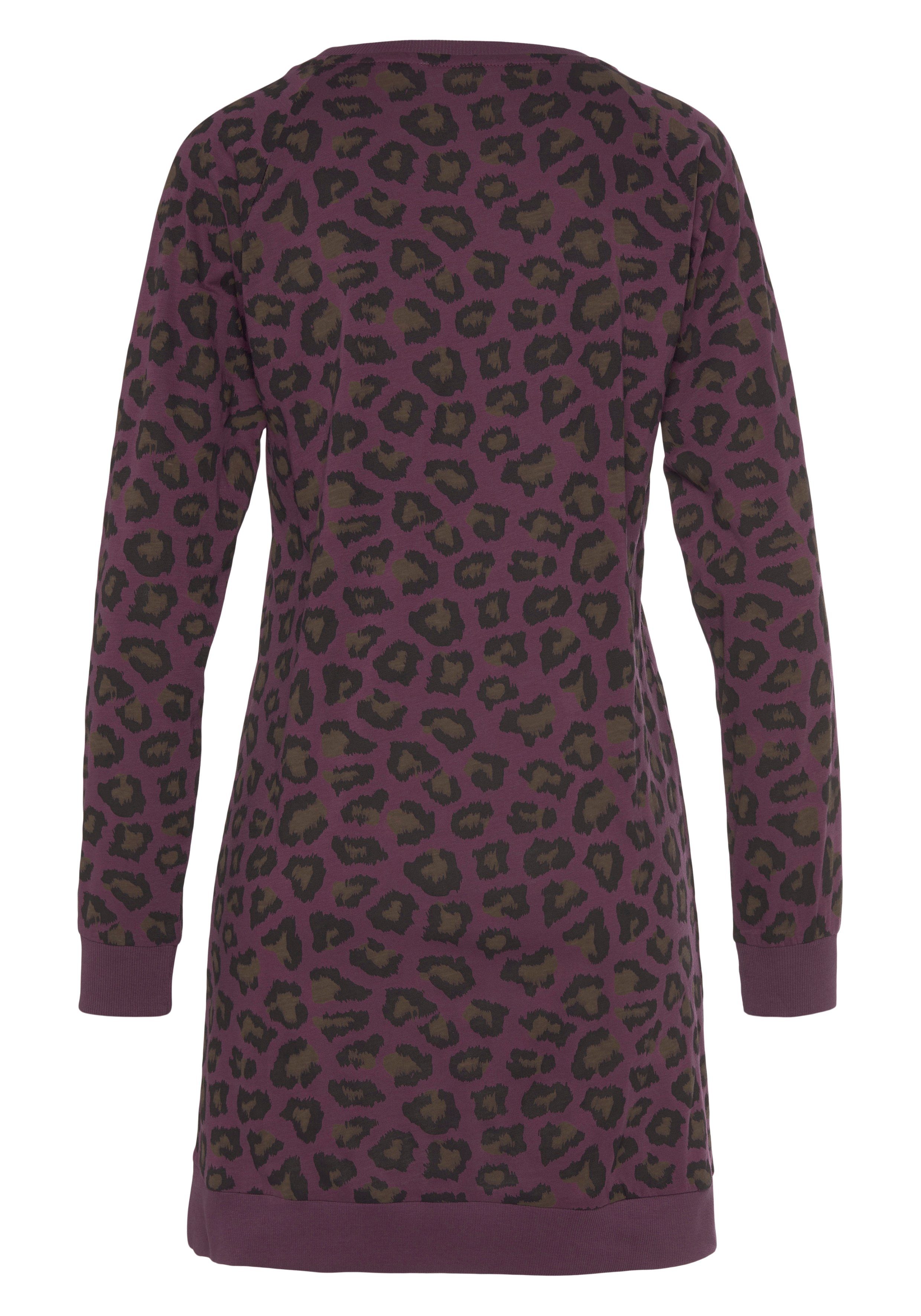 Vivance Dreams Nachthemd met tonale dierenprint