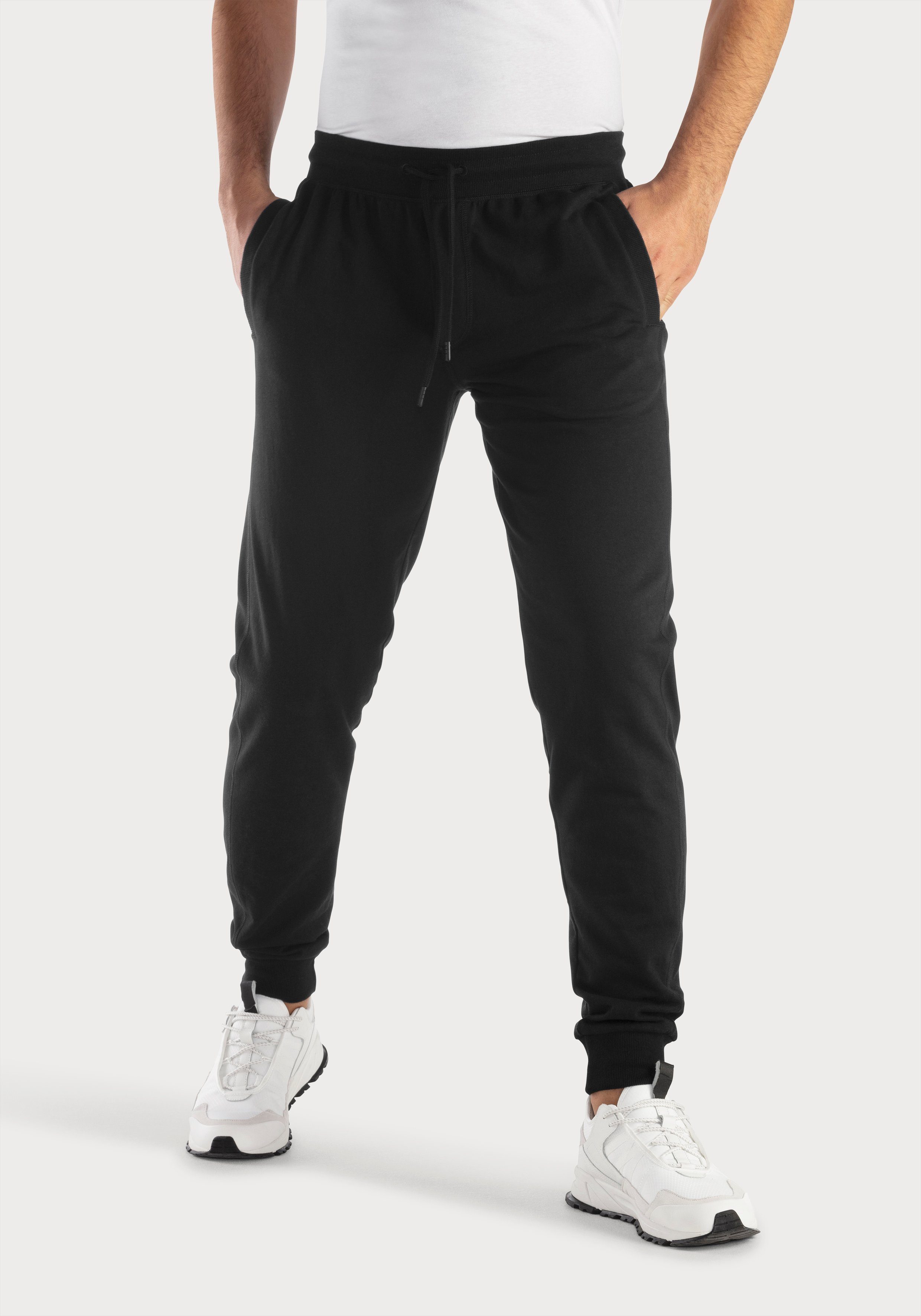 s.Oliver RED LABEL Beachwear Sweatbroek Joggingbroek met zij rib-inzet