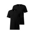 nike shirt met ronde hals in elastische kwaliteit (set van 2) zwart
