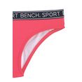 bench. triangelbikini yva kids in een sportief design en kleuren roze