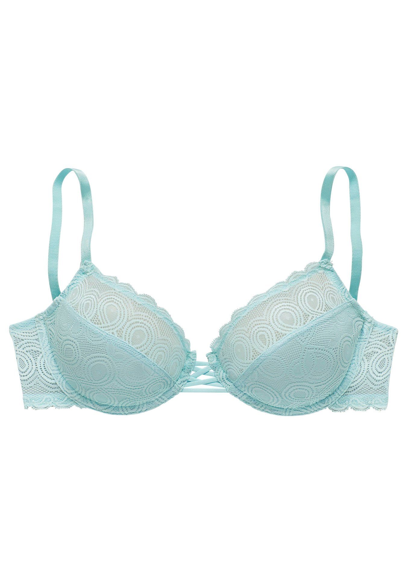 Lascana Beugel-bh met discreet transparant kant, lingerie