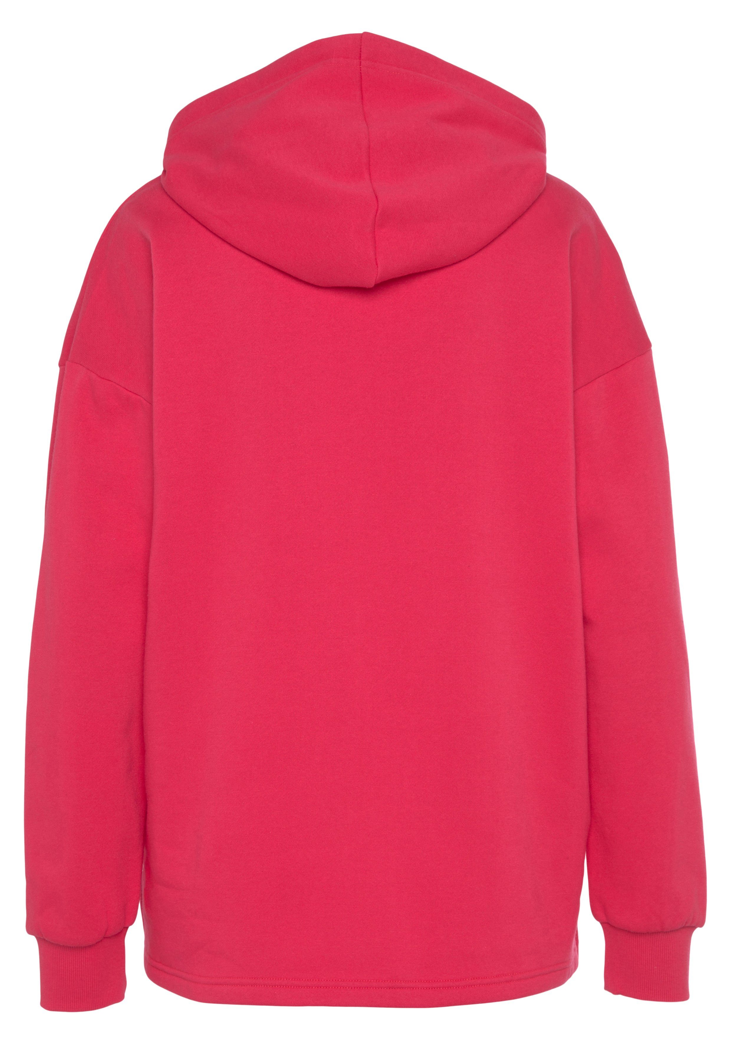 Bench. Loungewear Hoodie met glanzende logoprint, loungewear