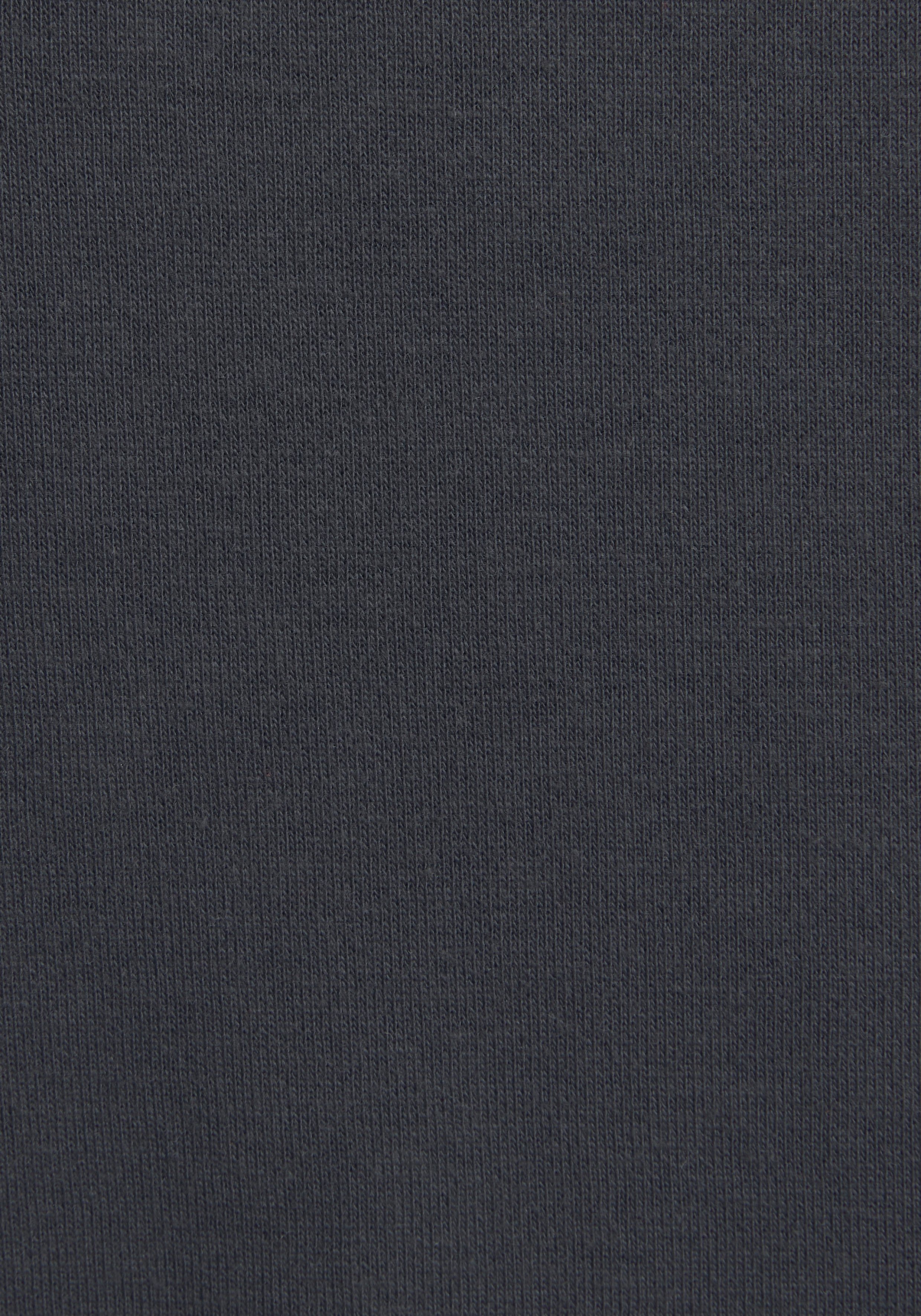H.I.S Sweatshirt met piping op de borst, loungewear