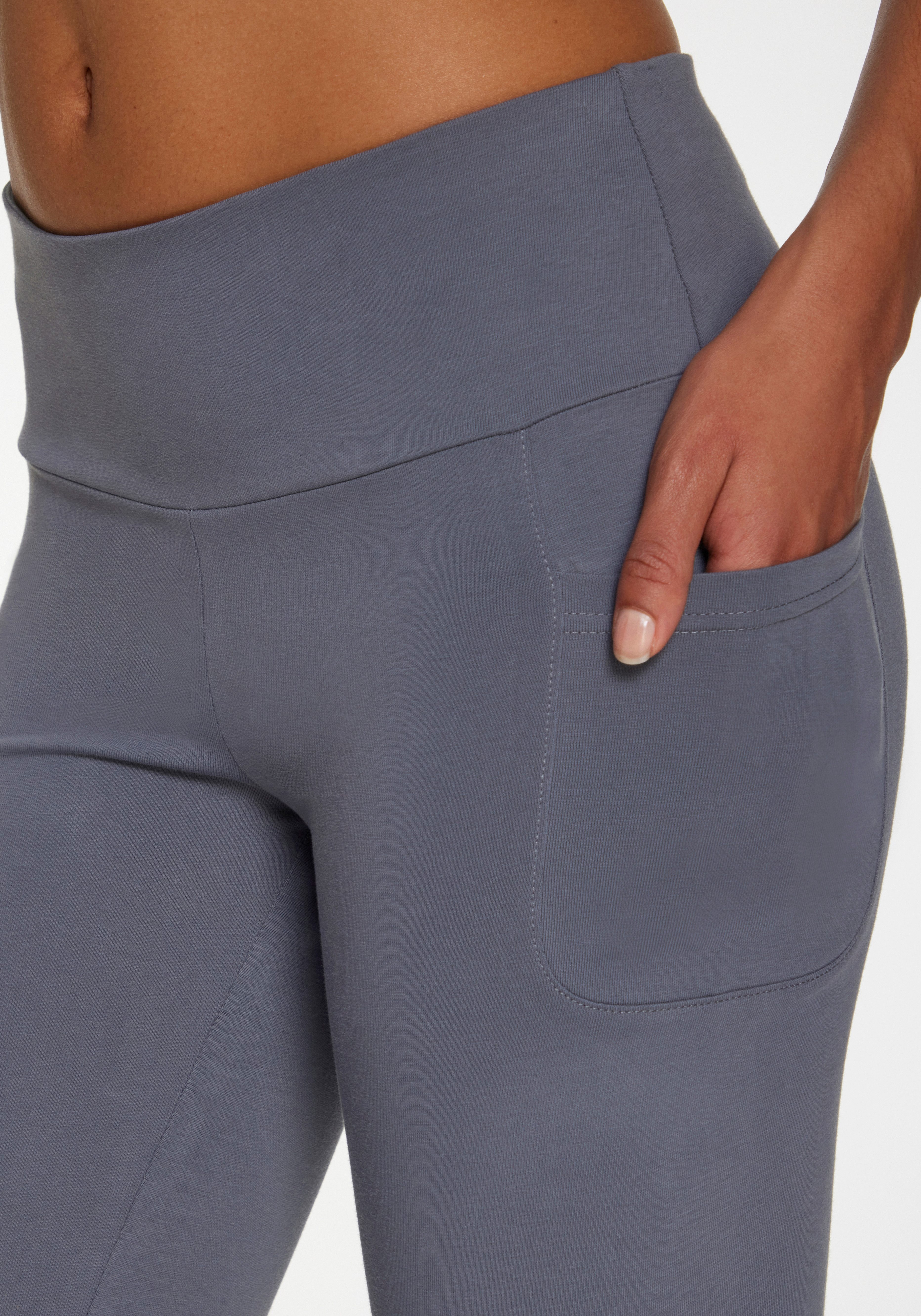 active by Lascana Jazzpants met telefoontas, loungewear