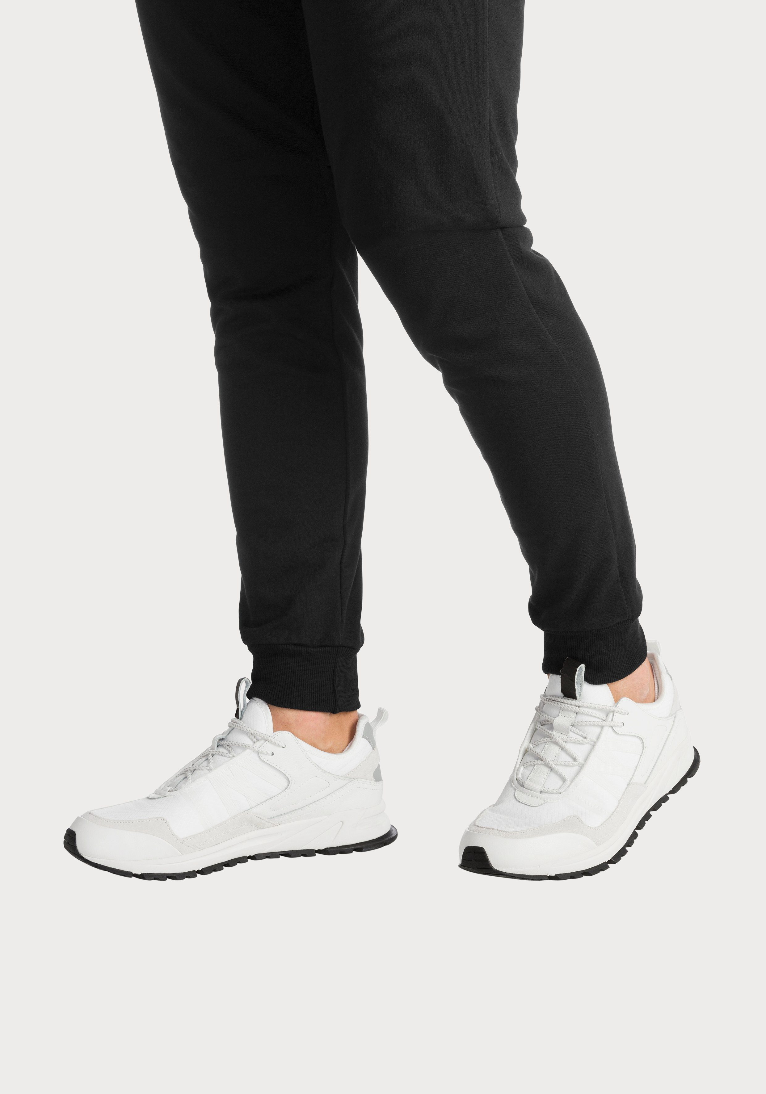 H.I.S Sweatbroek Joggingbroek met klein logo-print
