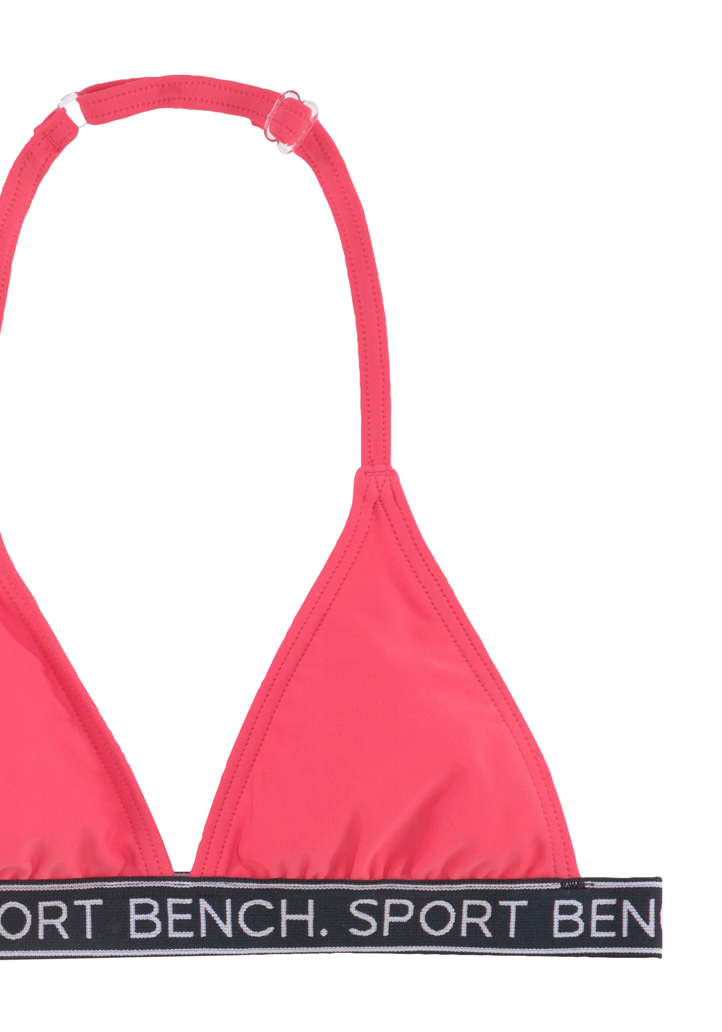 Bench. Triangelbikini Yva Kids in een sportief design en kleuren bikini's maat 134/140 roze