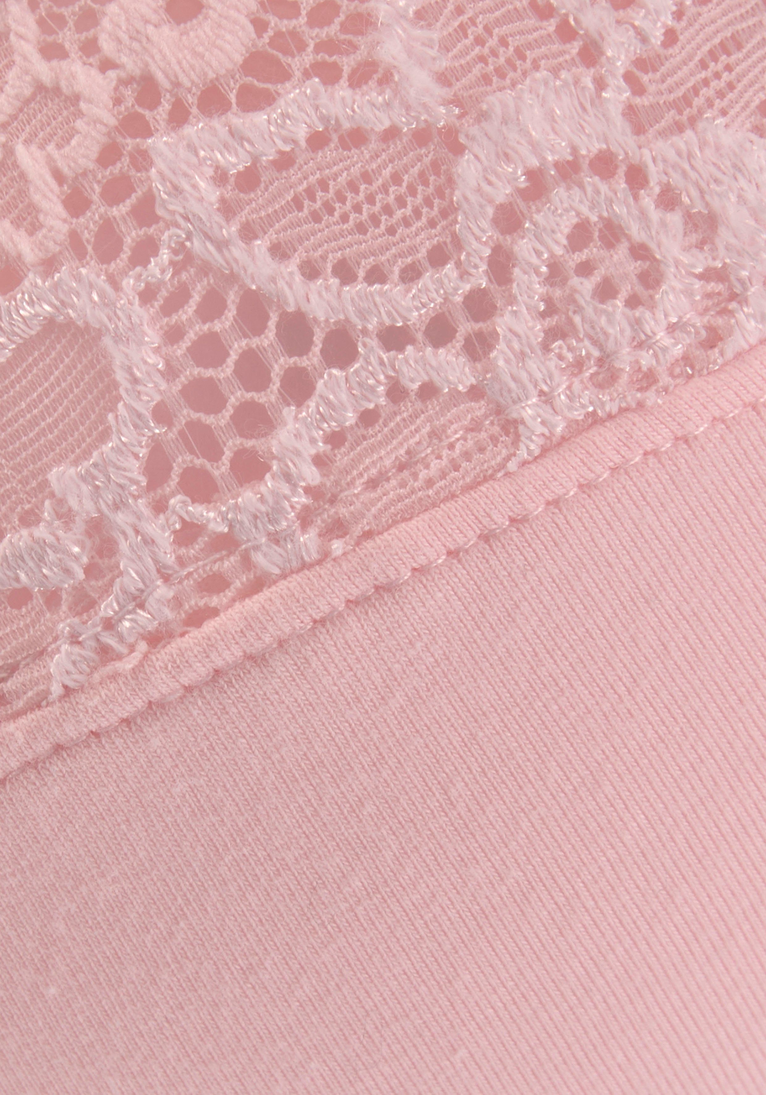 Petite fleur Steun-bh zonder beugels, met elegante kant, basic dessous (Set van 2)