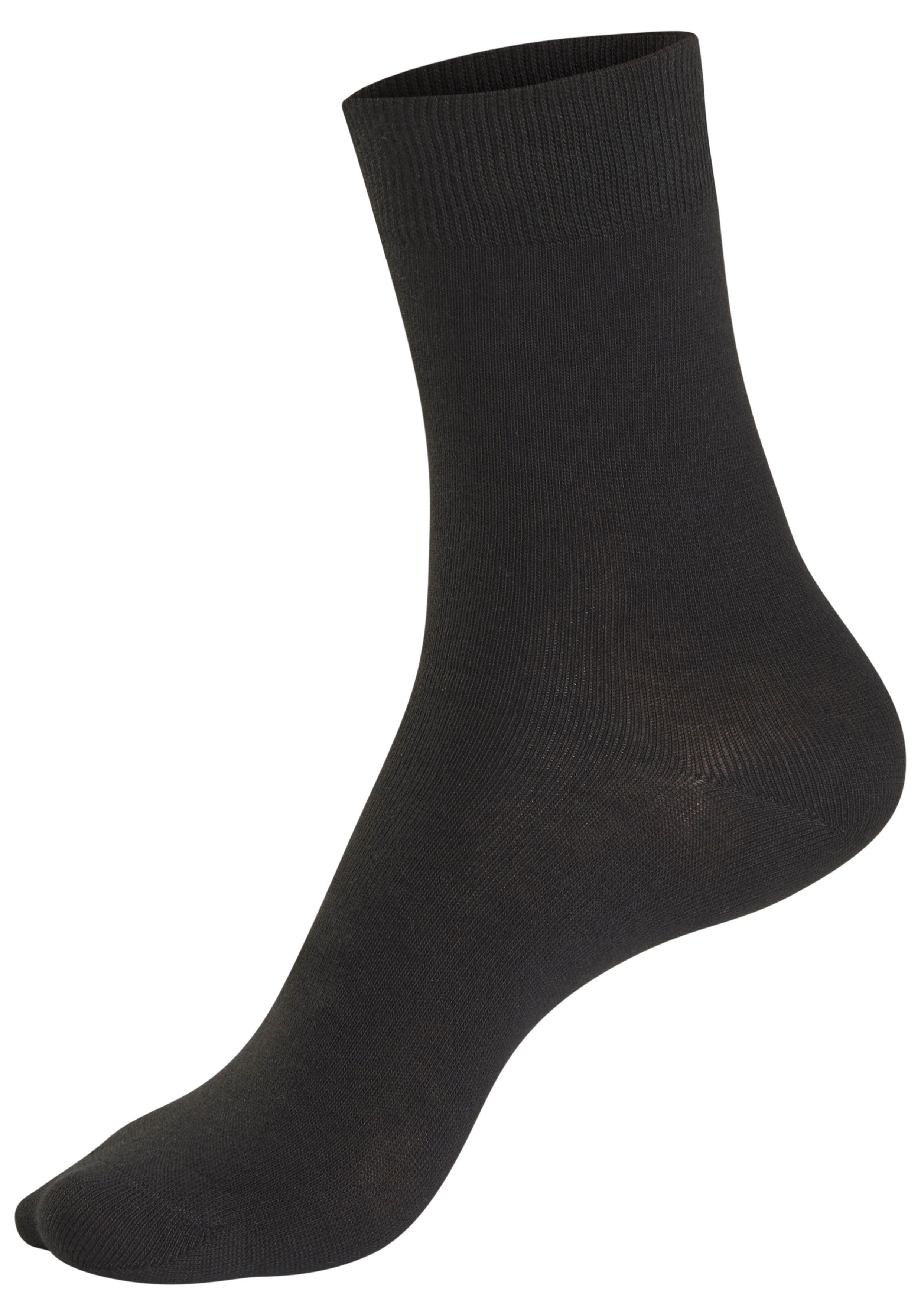 H.I.S Basic sokken twee lengtes in combipack (set, 20 paar)