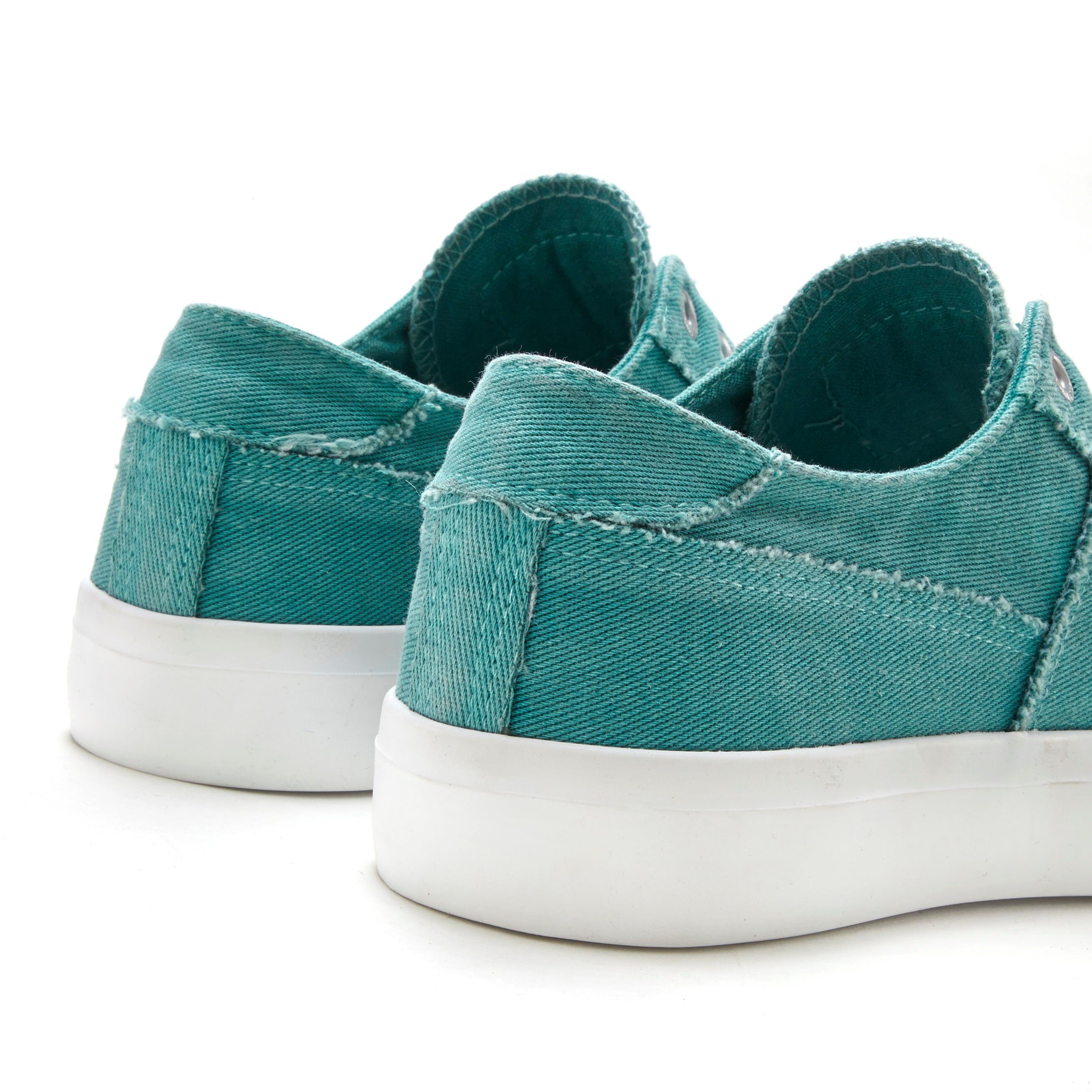 Elbsand Slip-on sneakers uit textiel, comfortabele elastische inzet, lage schoen, casual schoen, slipper