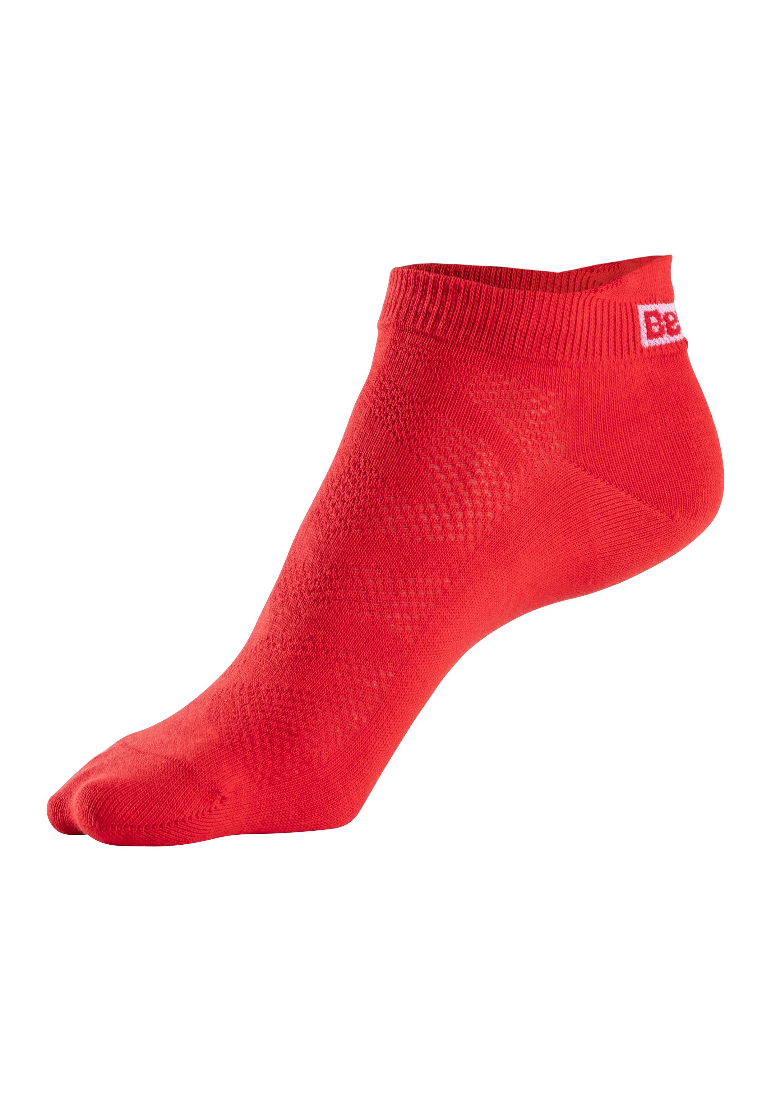 Bench. Sneakersokken met ventilatiekanalen in netstructuur (set, 6 paar)