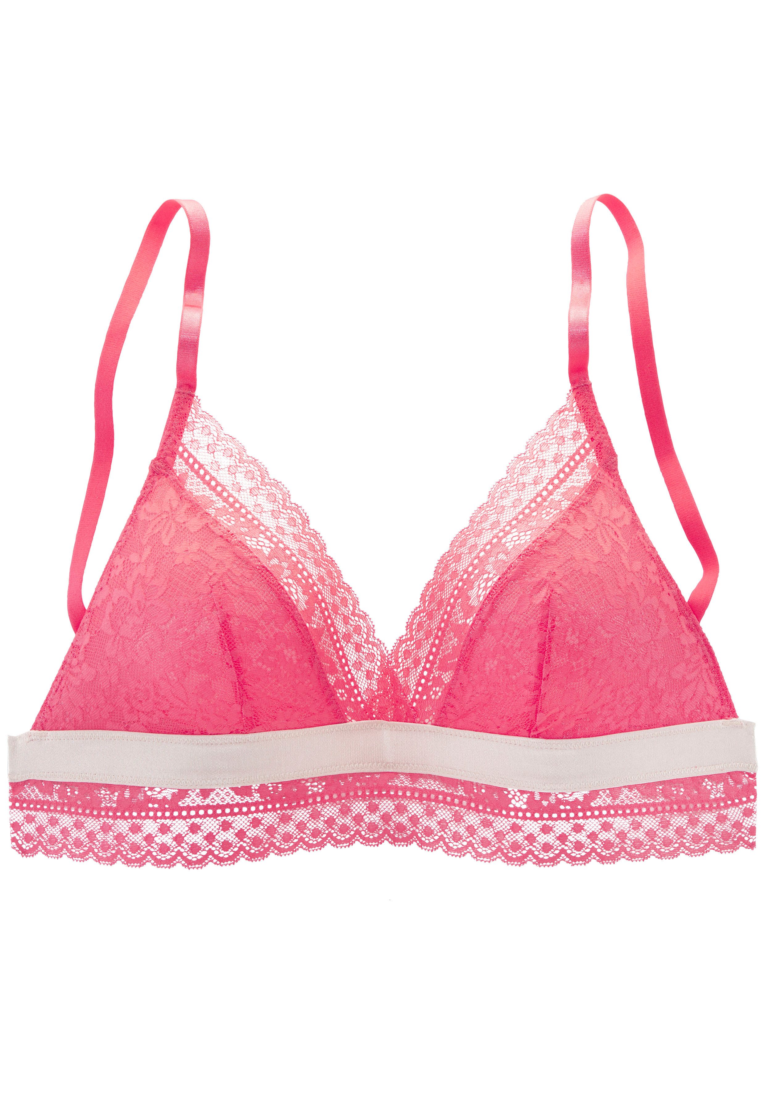 Vivance Bralette-bh Viola zonder beugels, trendy triangel beha, lingerie