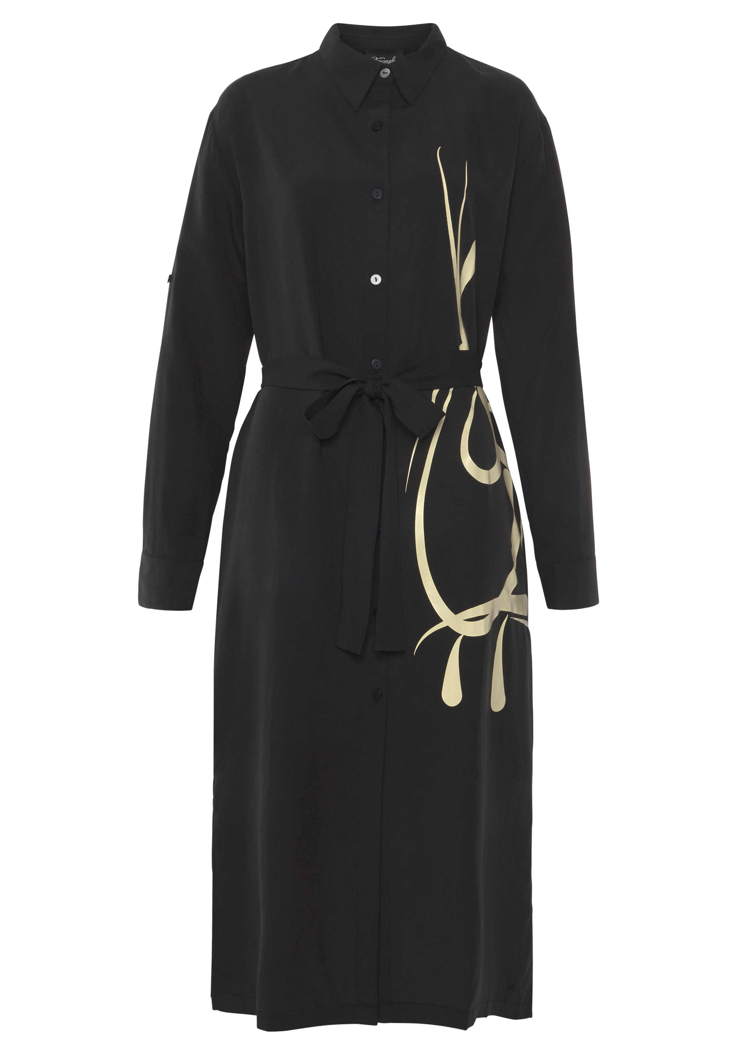 Triumph Maxi-jurk Thermal MyWear Maxi Dress Ademend en vochtregulerend strandkleding maat 40 multicolor