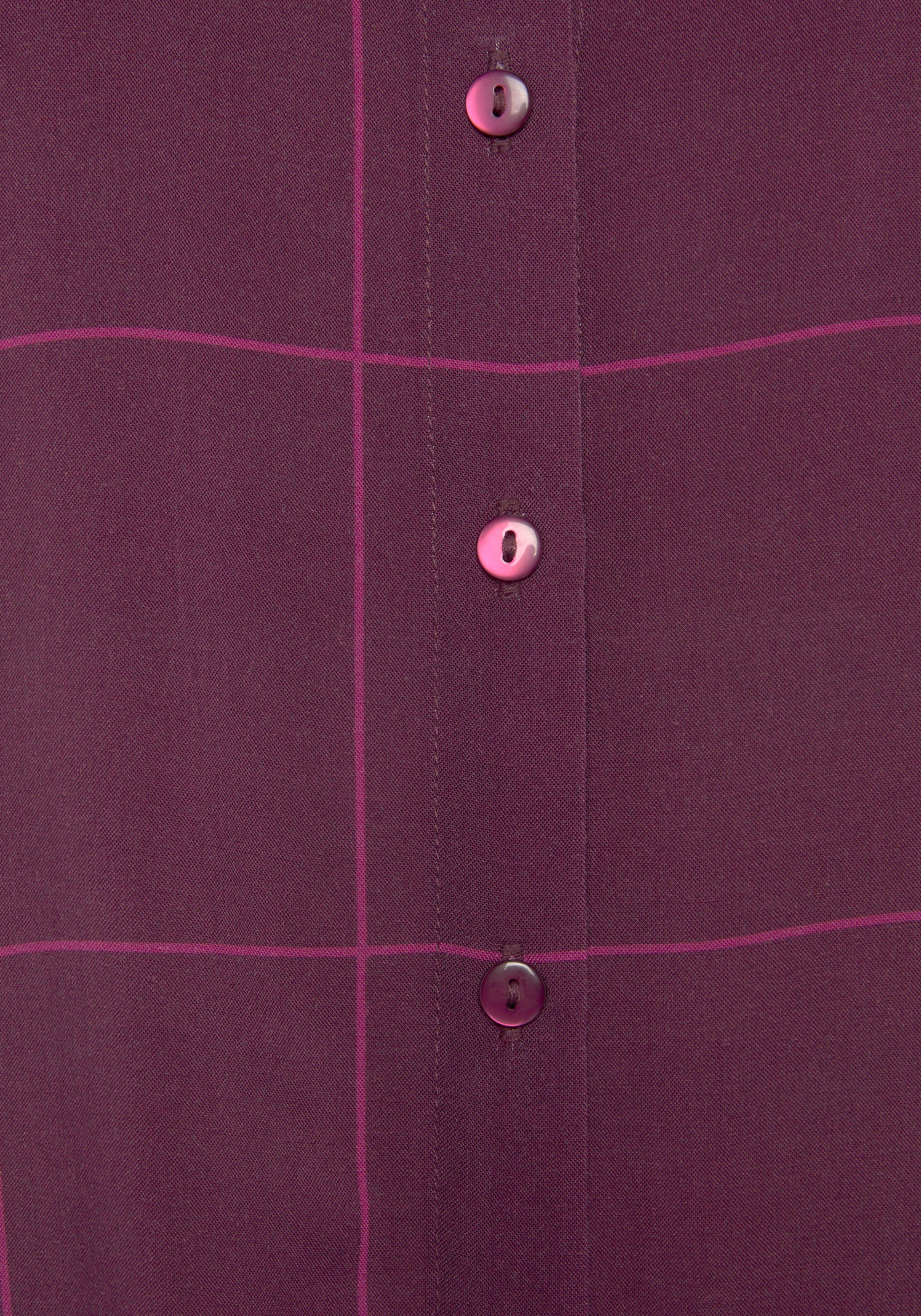 Lascana Overhemdblouse met geruit patroon