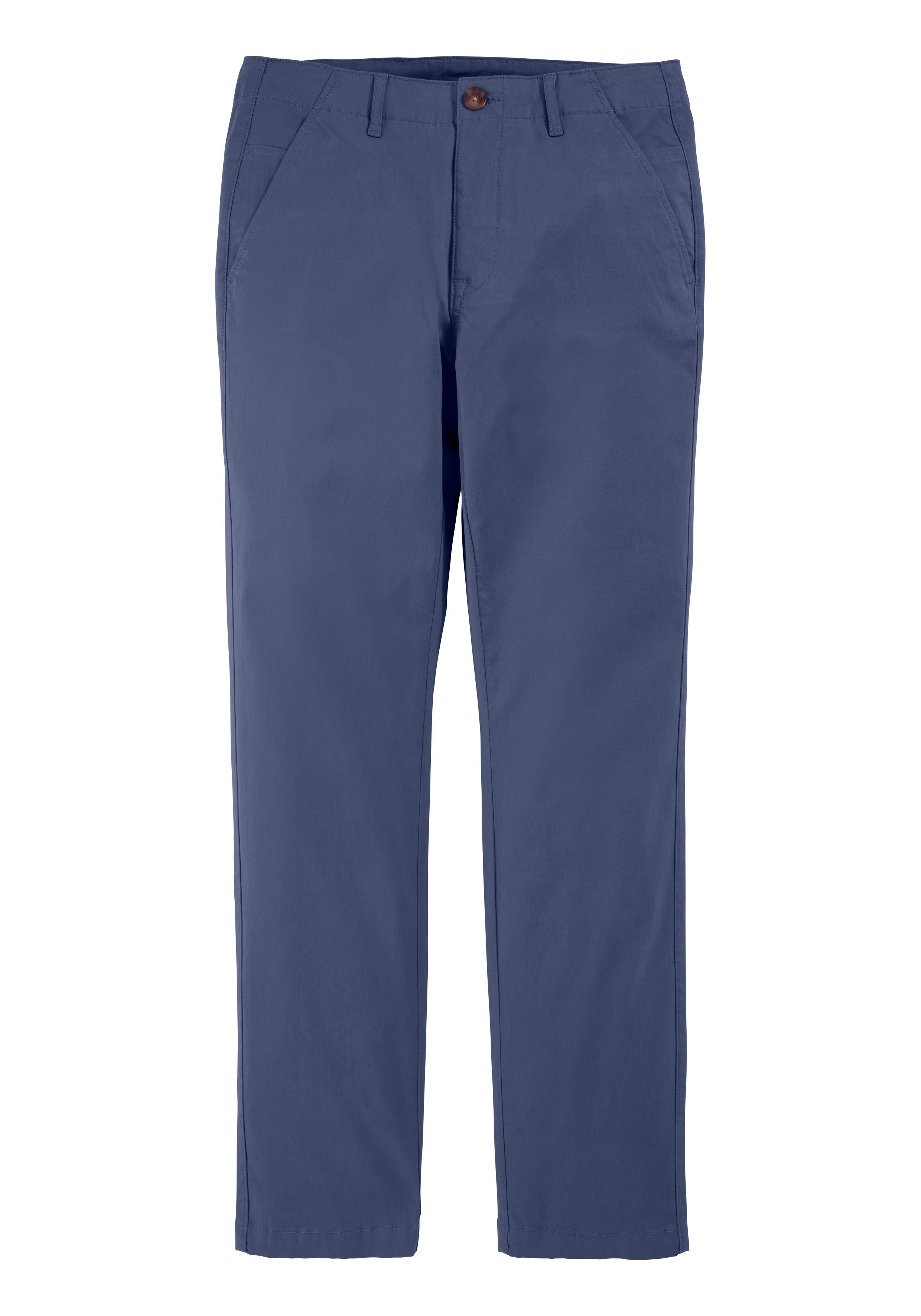 John Devin Chino Regular fit elastische katoenkwaliteit heren maat 32 blauw