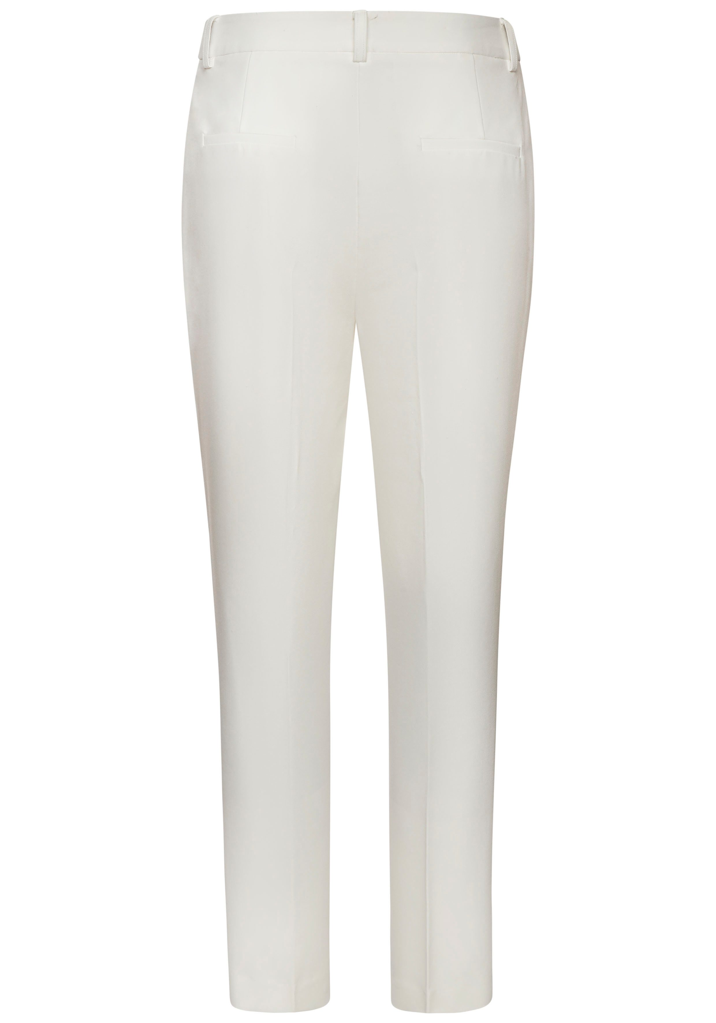 Lascana Pantalon met knopen aan de broekzoom, figuurvormend, pantalon, business-look