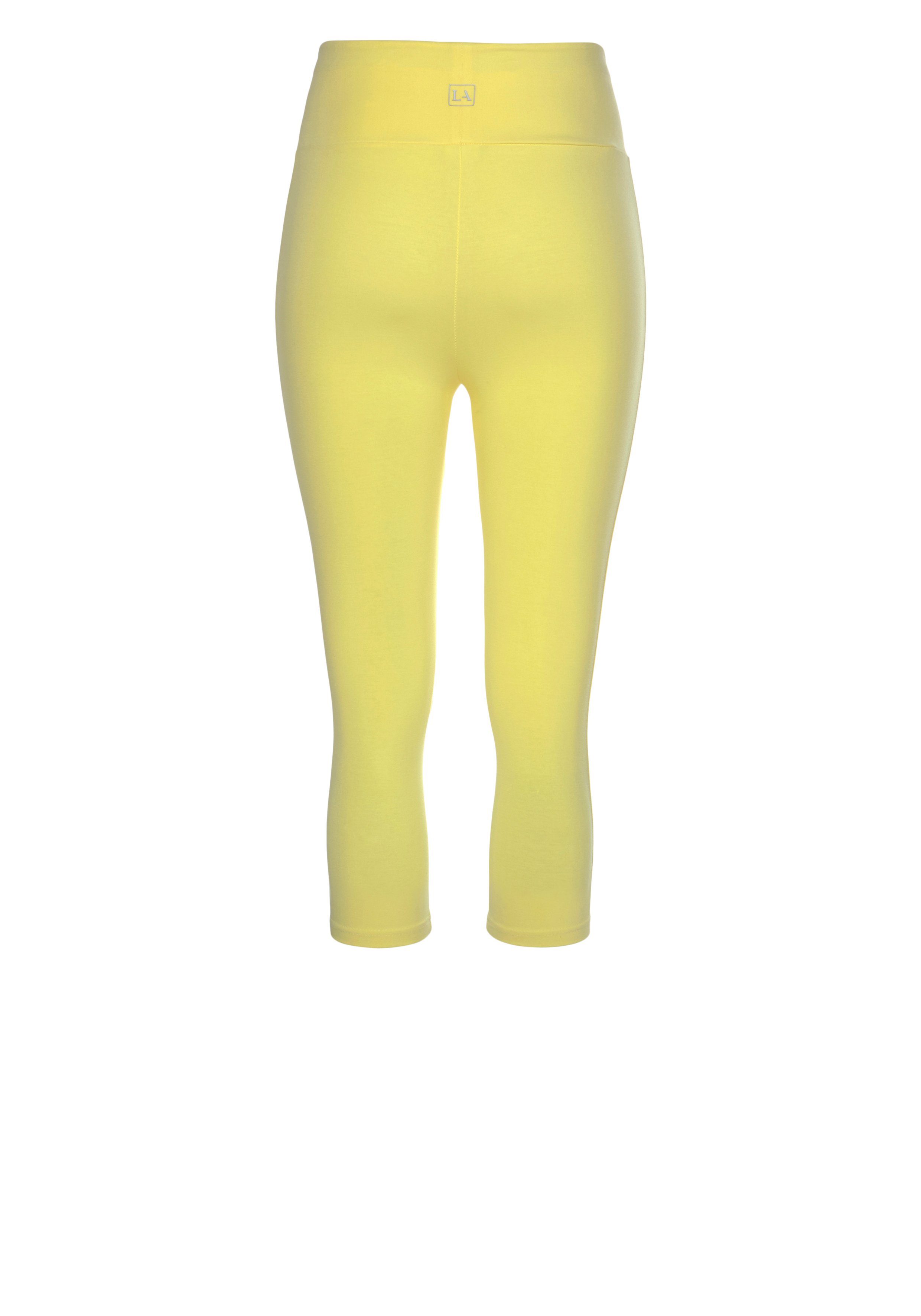 Lascana Caprilegging met brede, zachte boord