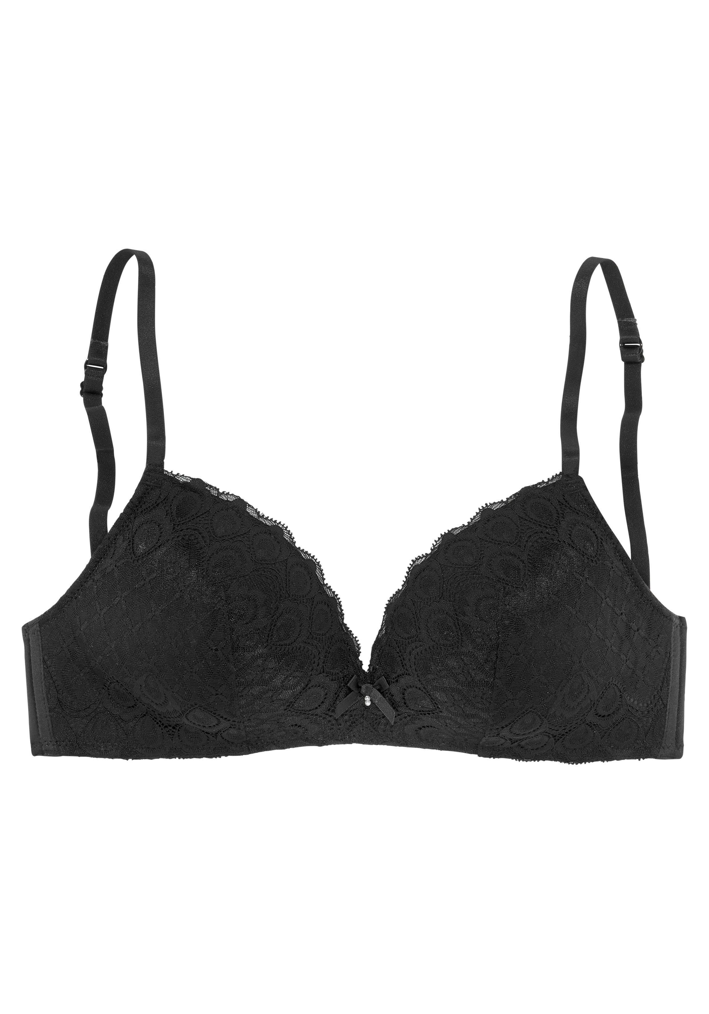 Nuance Bralette-bh zonder beugels, met kant, dessous