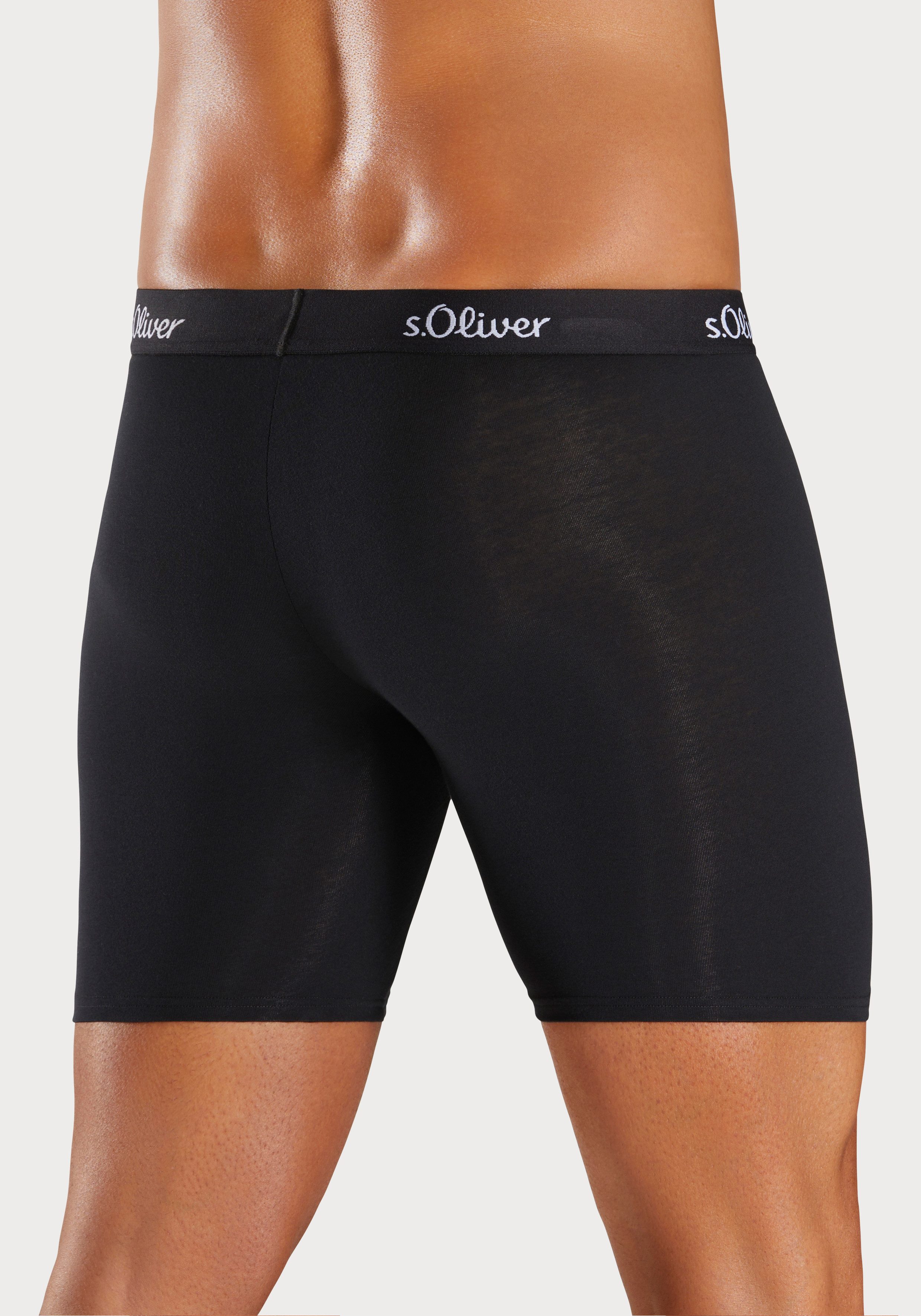 s.Oliver RED LABEL Beachwear Boxershort voor heren (set, 3 stuks)