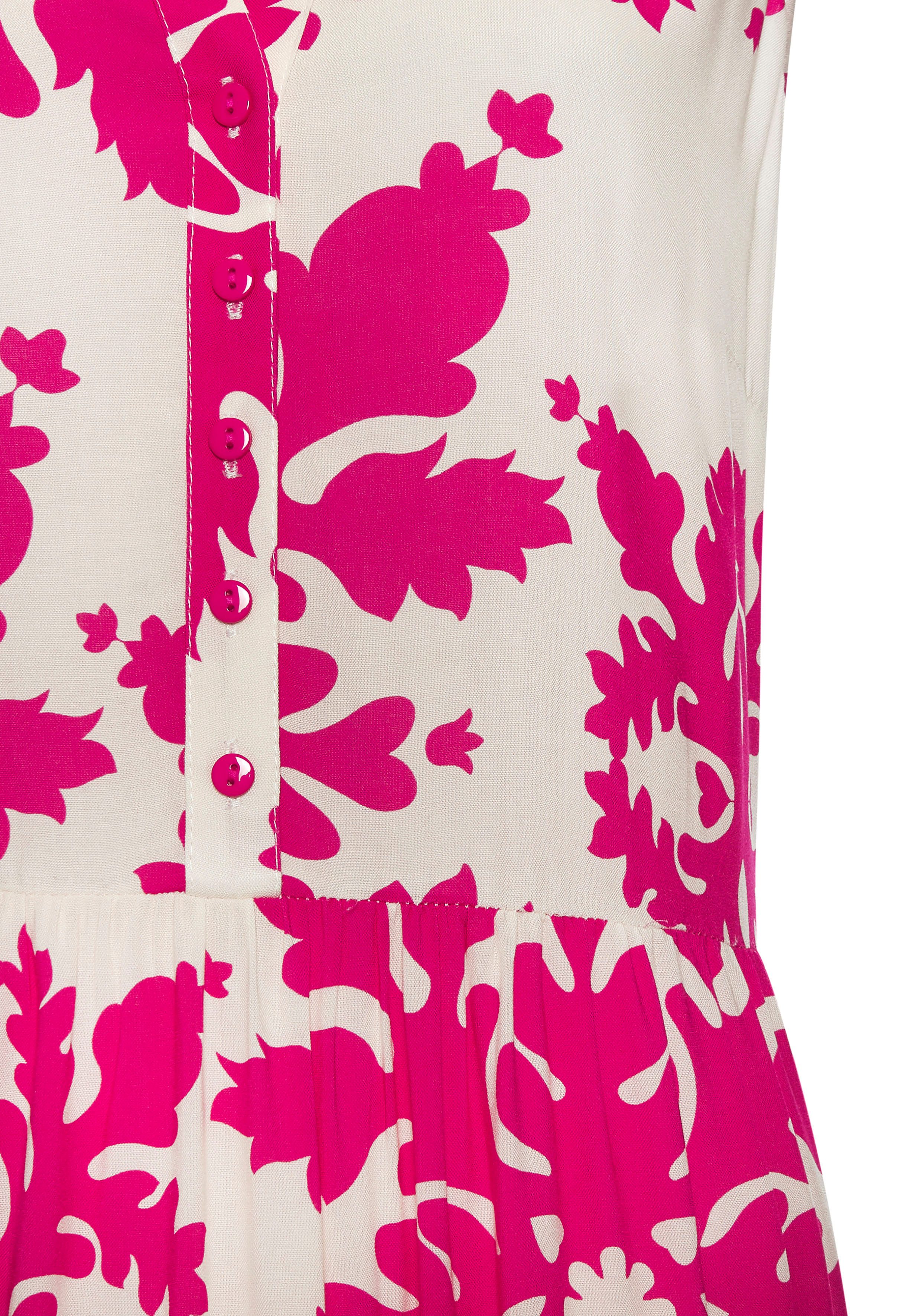 Vivance Maxi-jurk met volants, zomerjurk