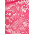 lascana beugel-bh guilietta stijlvol van transparante kant in gebloemde look roze