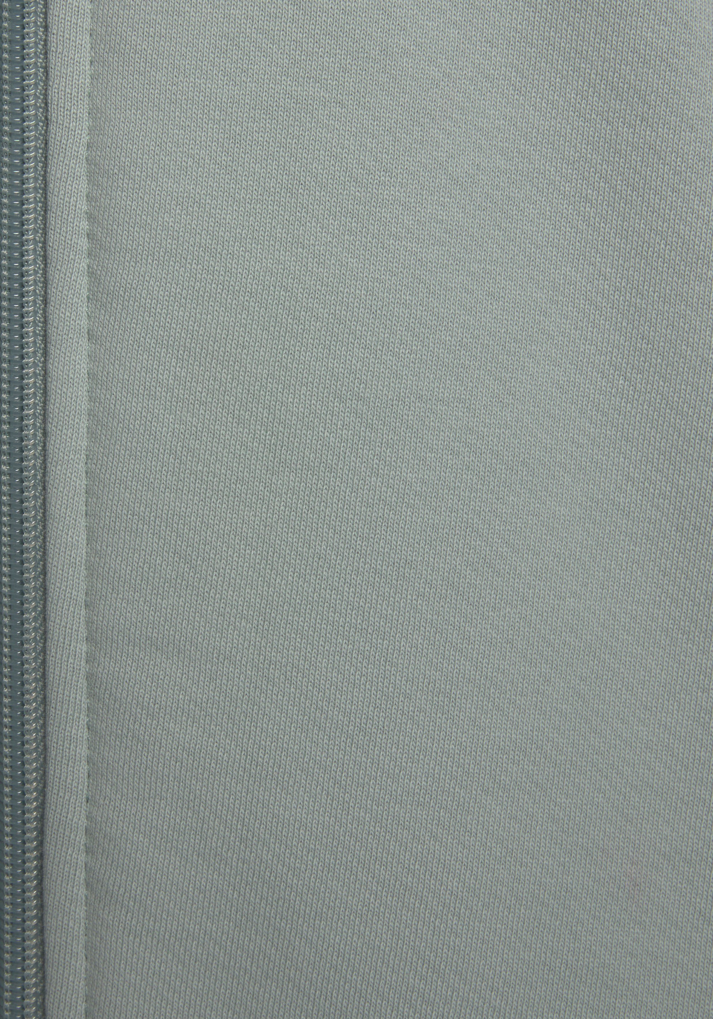 Lascana Sweatvest -lounge jas van biologische katoen, loungewear