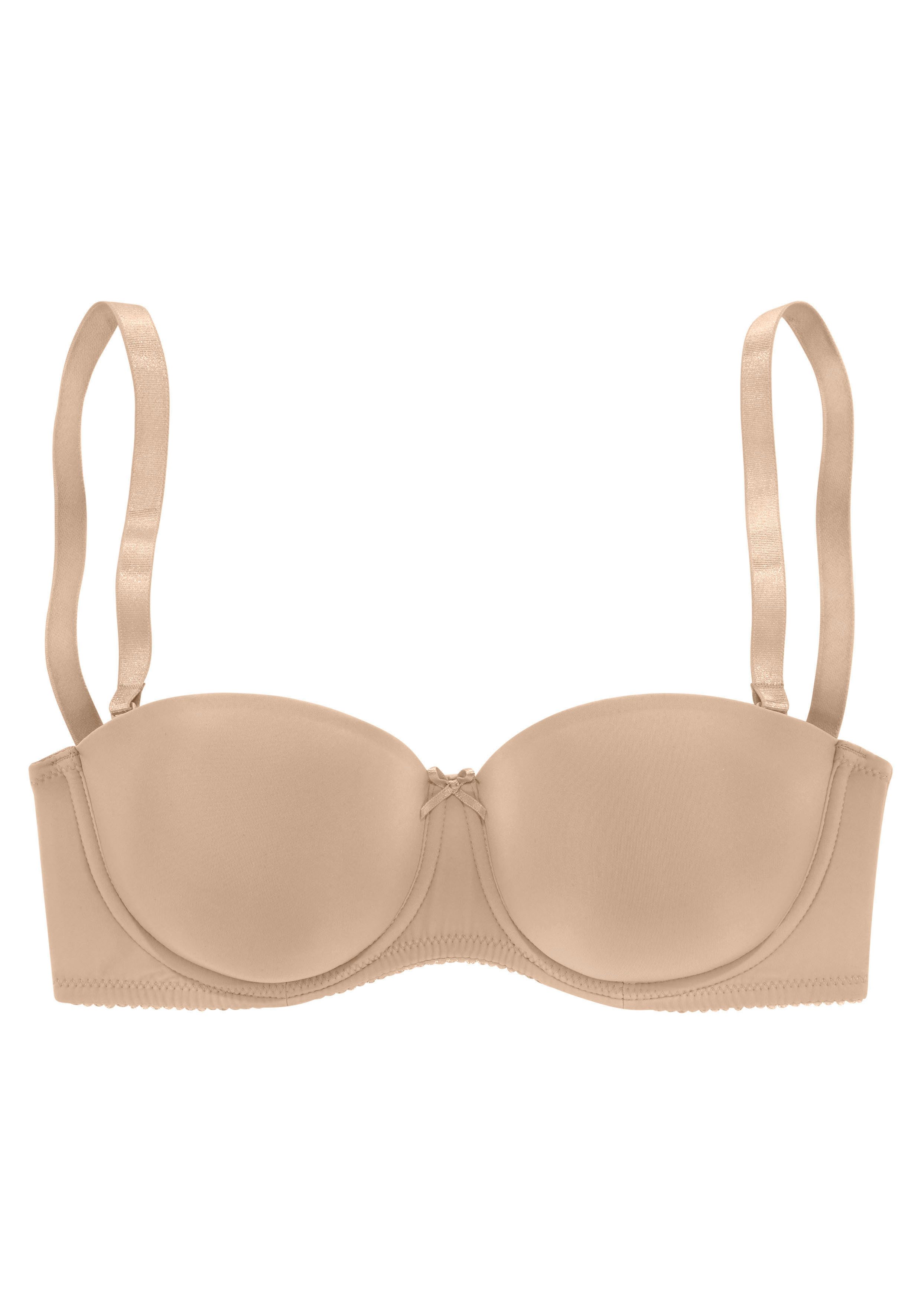 Nuance Bh met steuncups met afneembare en transparante schouderbandjes