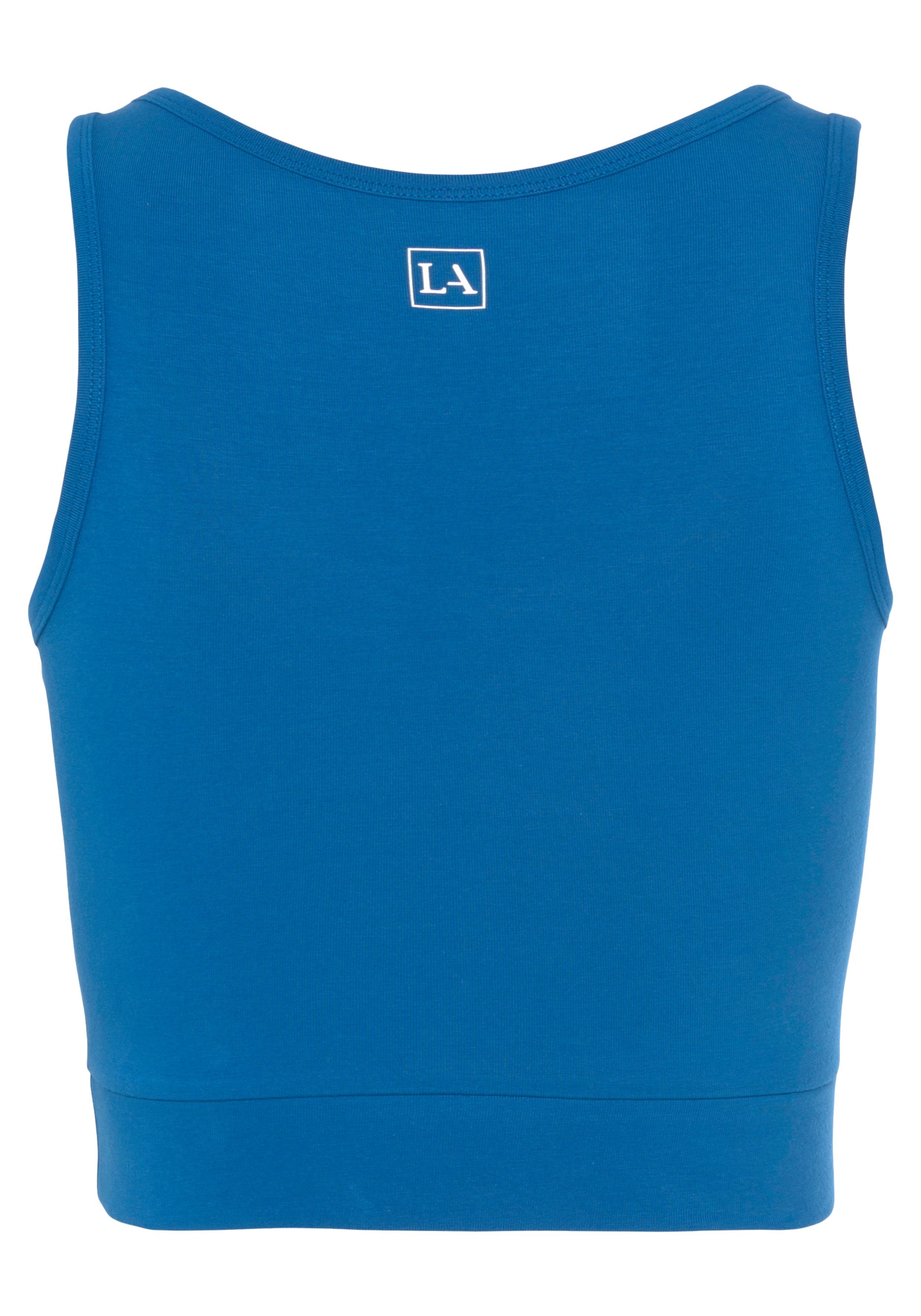active by Lascana Sporttop Crop-top met brede bandjes