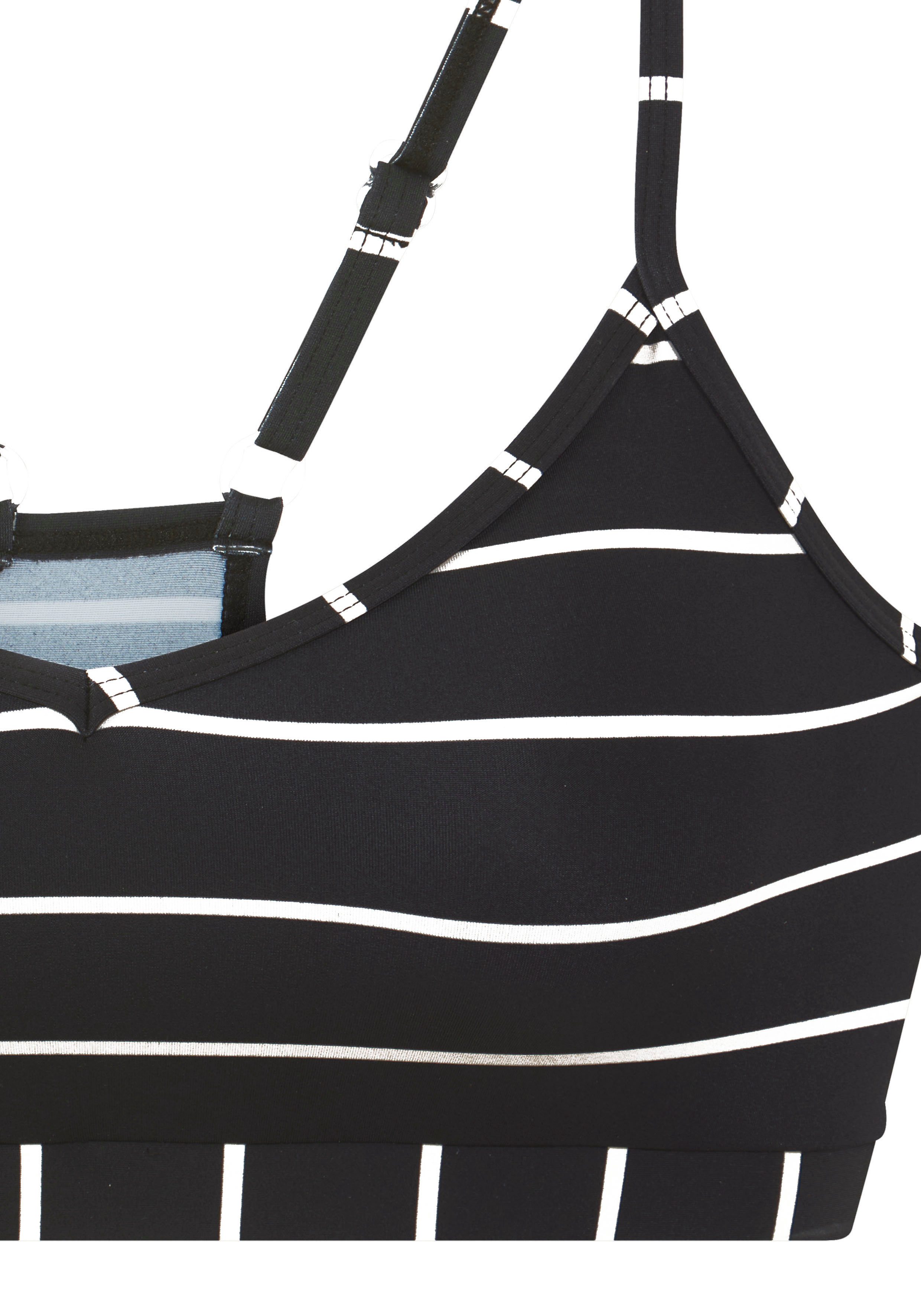 Bench. Bustierbikinitop Jules in streep-look