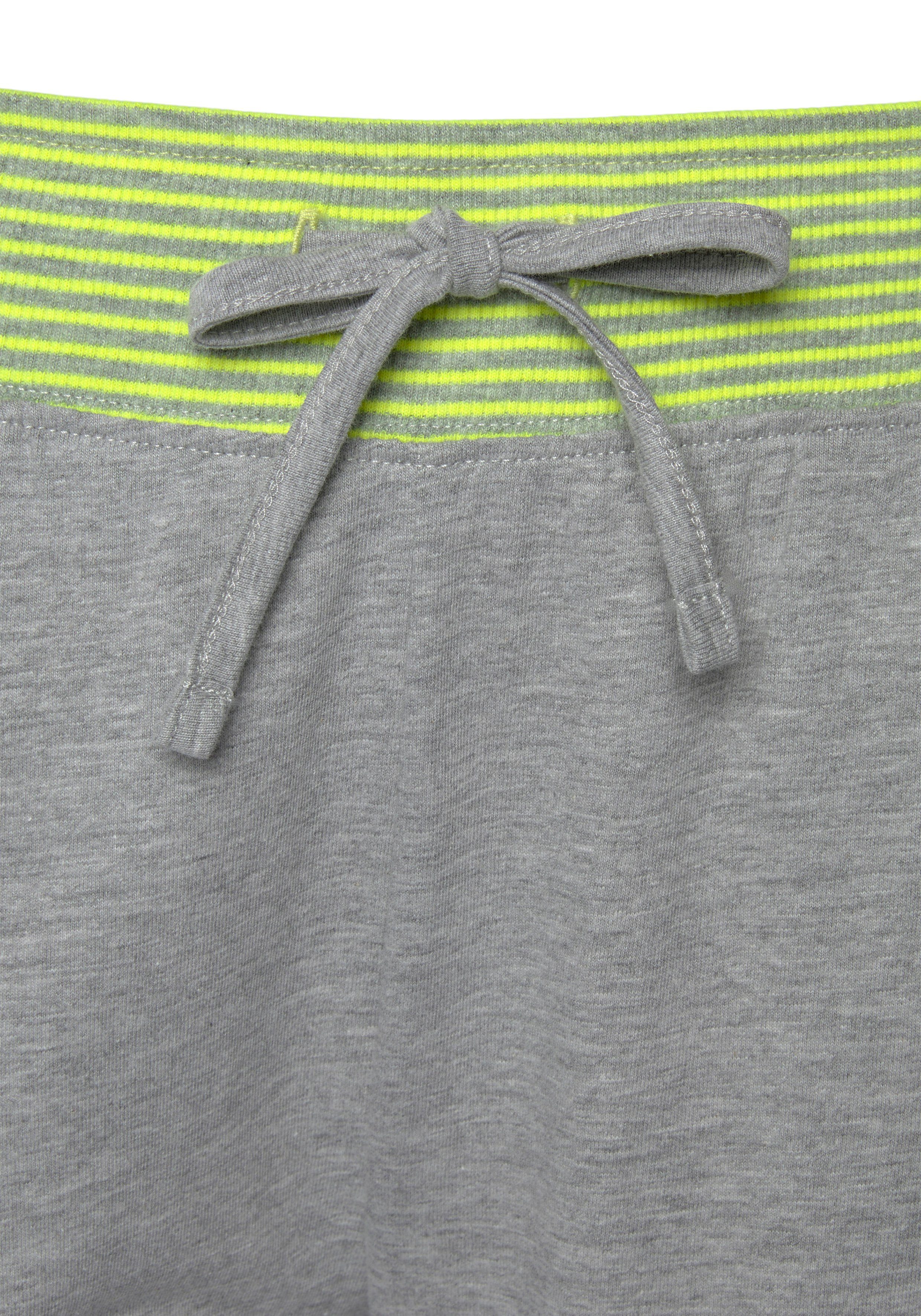 Vivance Dreams Pyjama met decoratieve flatlock-naden in neonkleuren (2-delig)