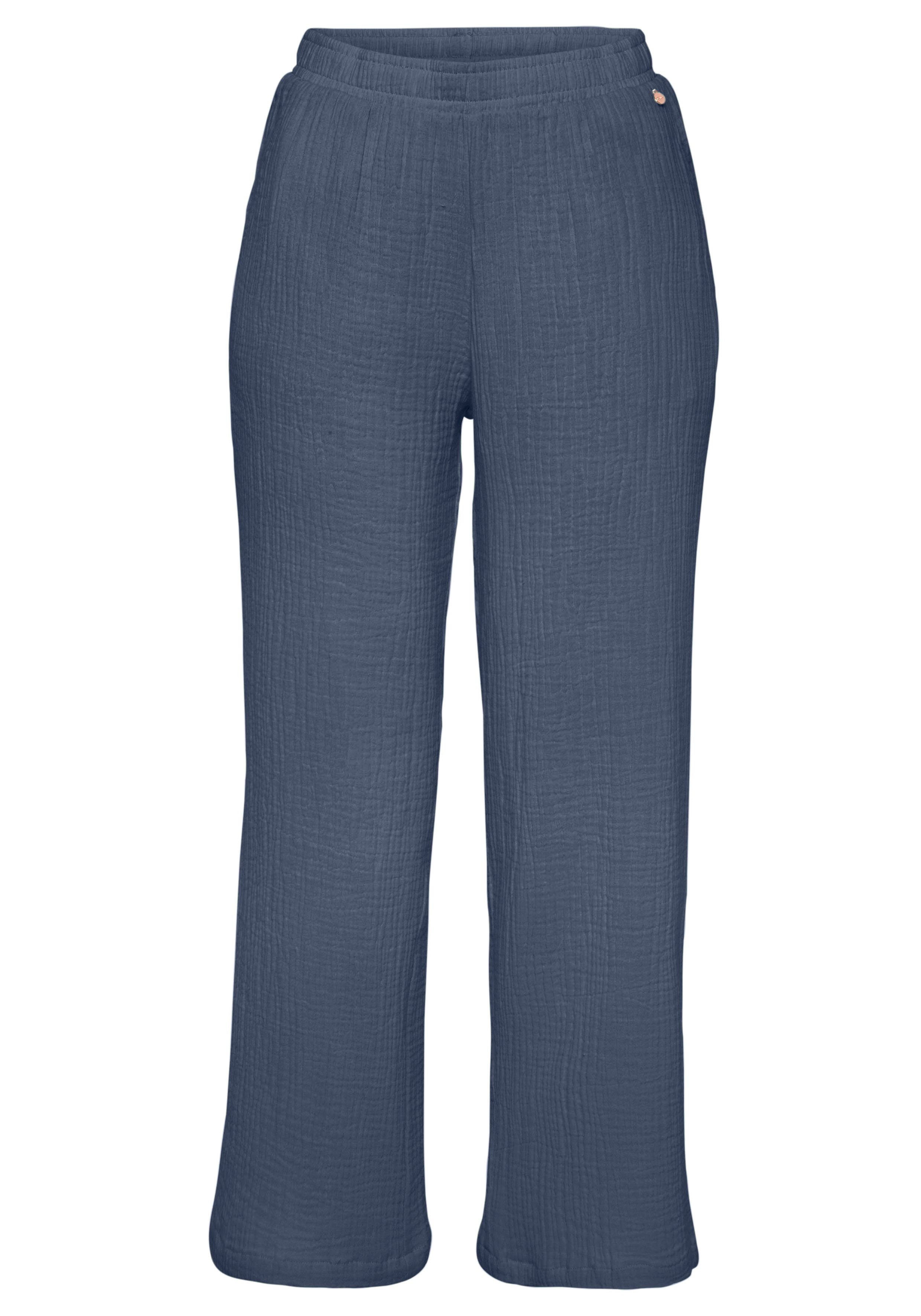 s.Oliver RED LABEL Beachwear Culotte van geweven mousseline stof