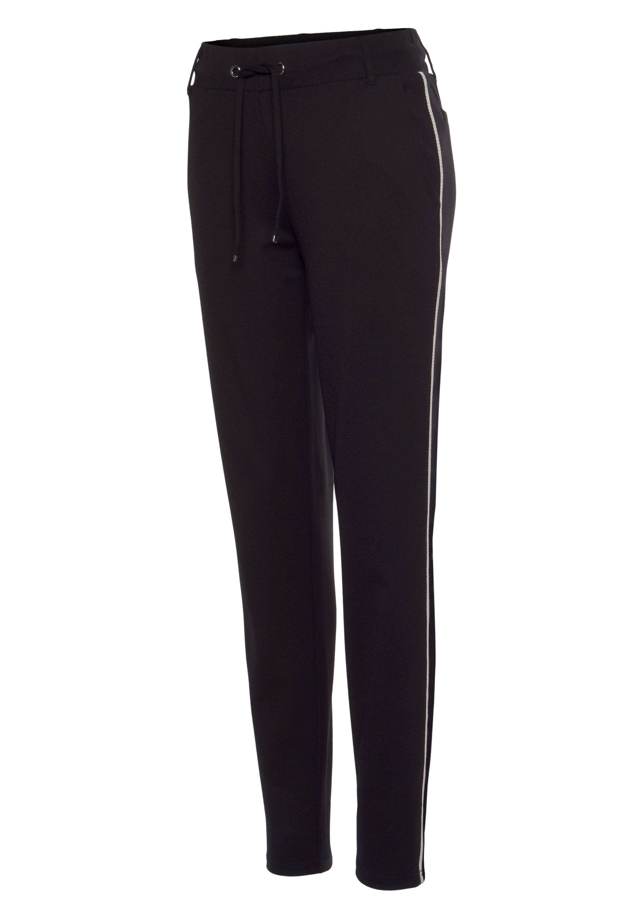 Lascana Jogpants met sportieve zijstrepen, loungewear