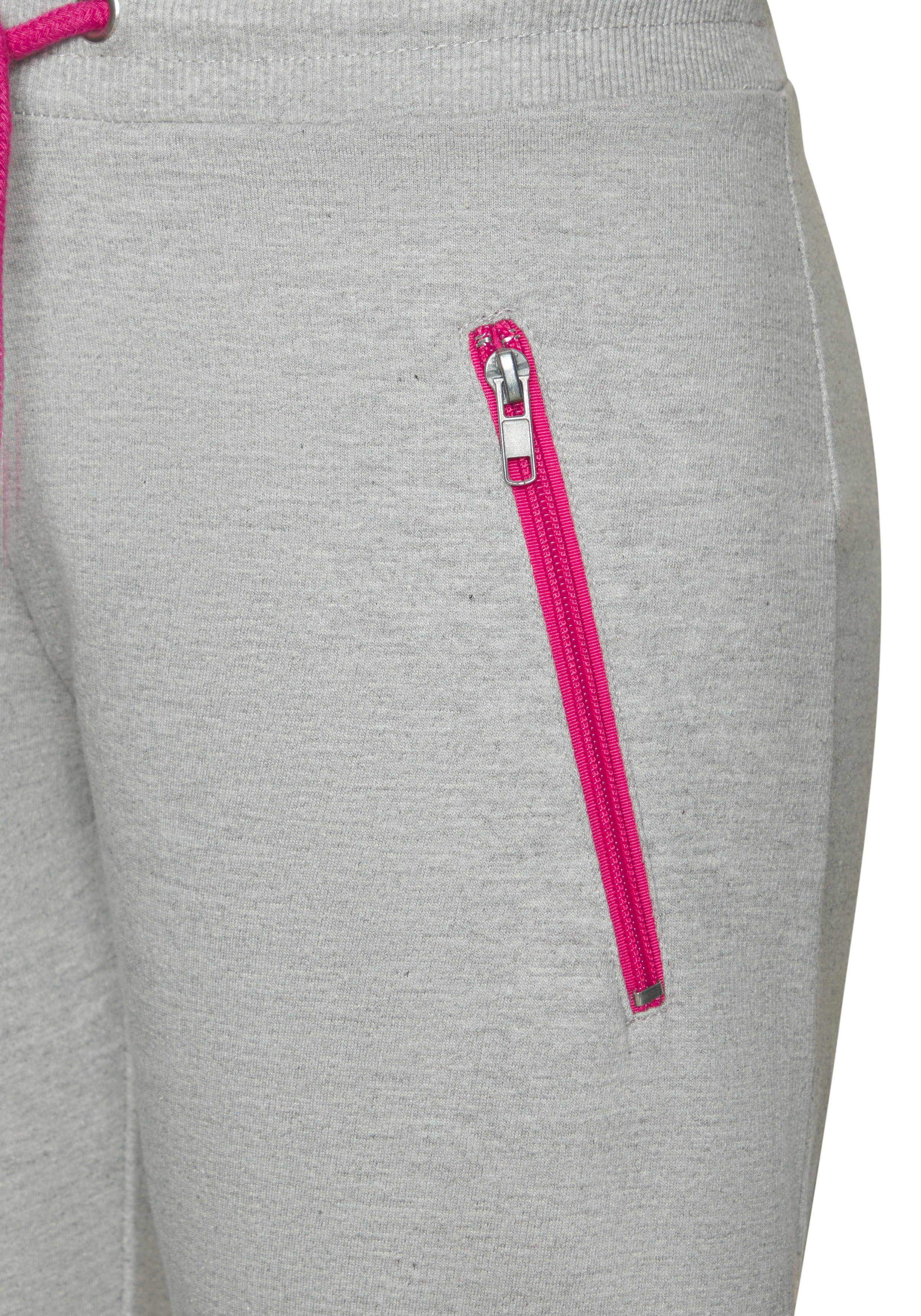 KangaROOS Sweatbroek met contrasterende details, loungewear