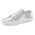 lascana sneakers in metallic-look zilver