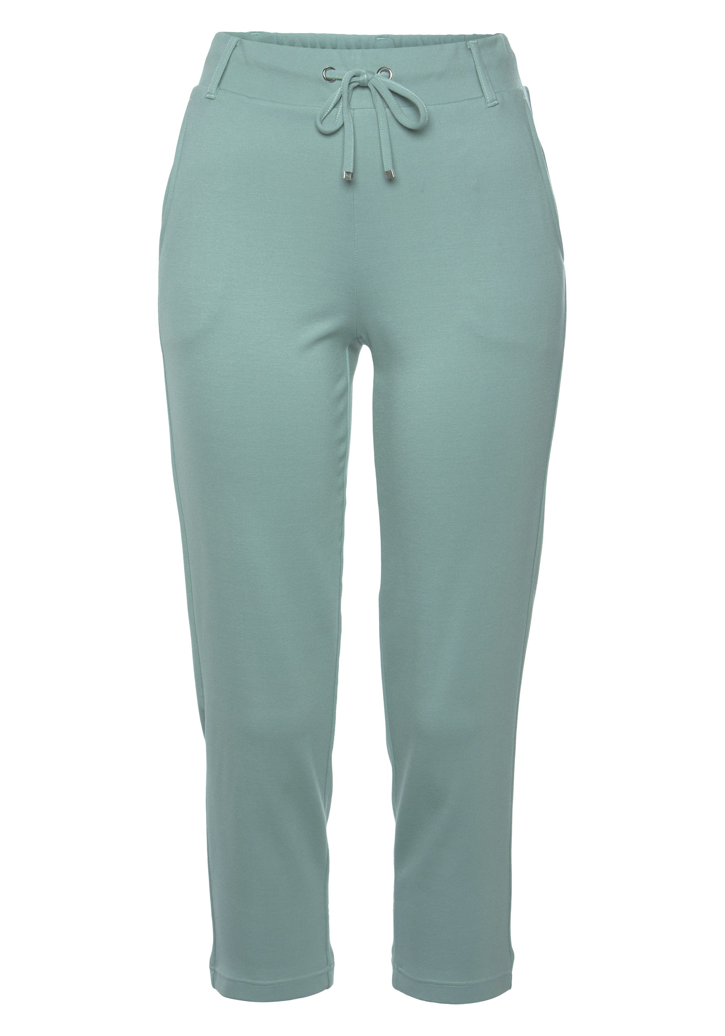 Lascana Caprilegging met zijzakken, loungewear