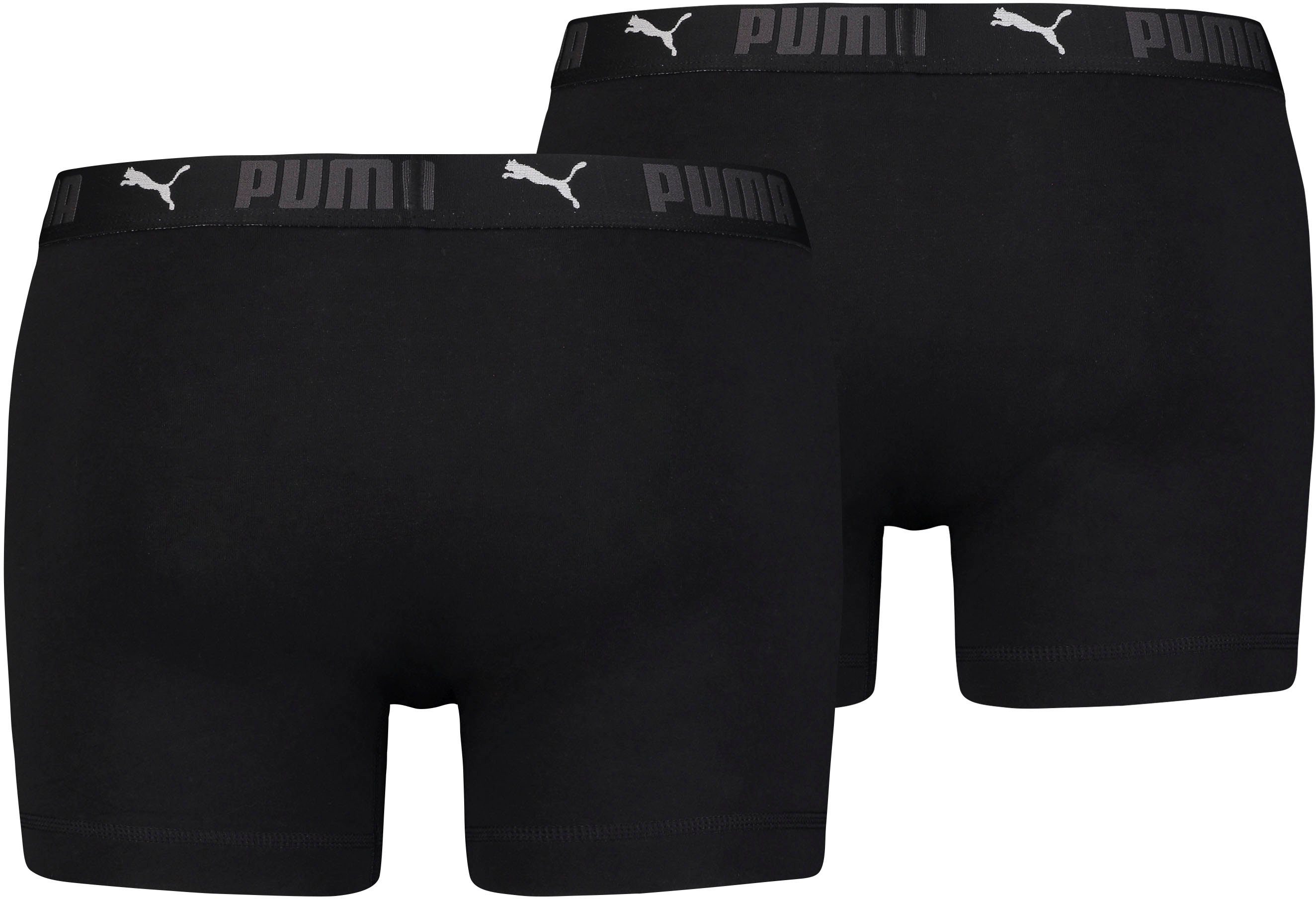 PUMA Boxershort PUMA MEN SPORT COTTON BOXERS 2P (2 stuks, Set van 2)