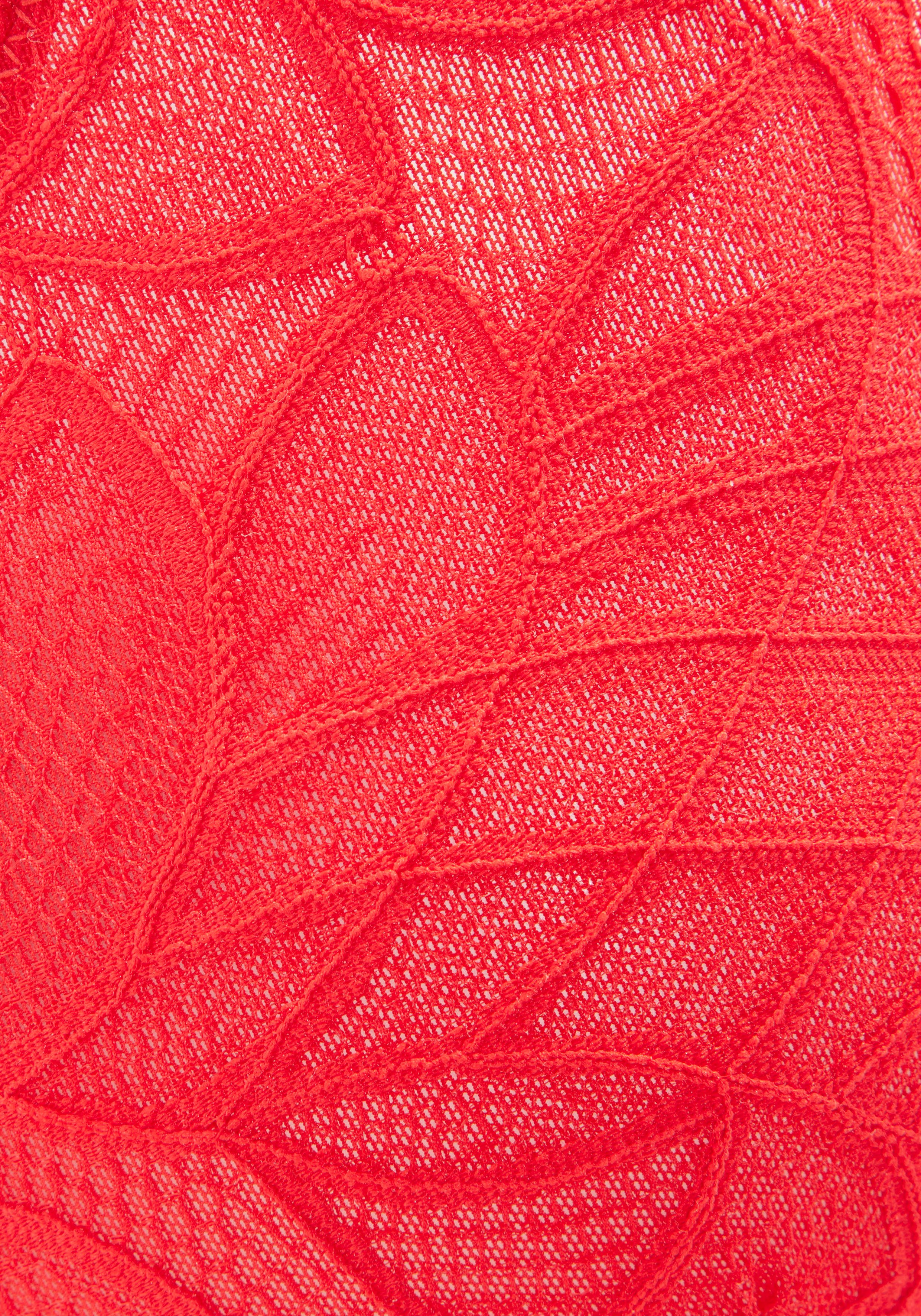 Lascana Bralette-bh Cara zonder beugel in edele high-apex ontwerp, sexy lingerie