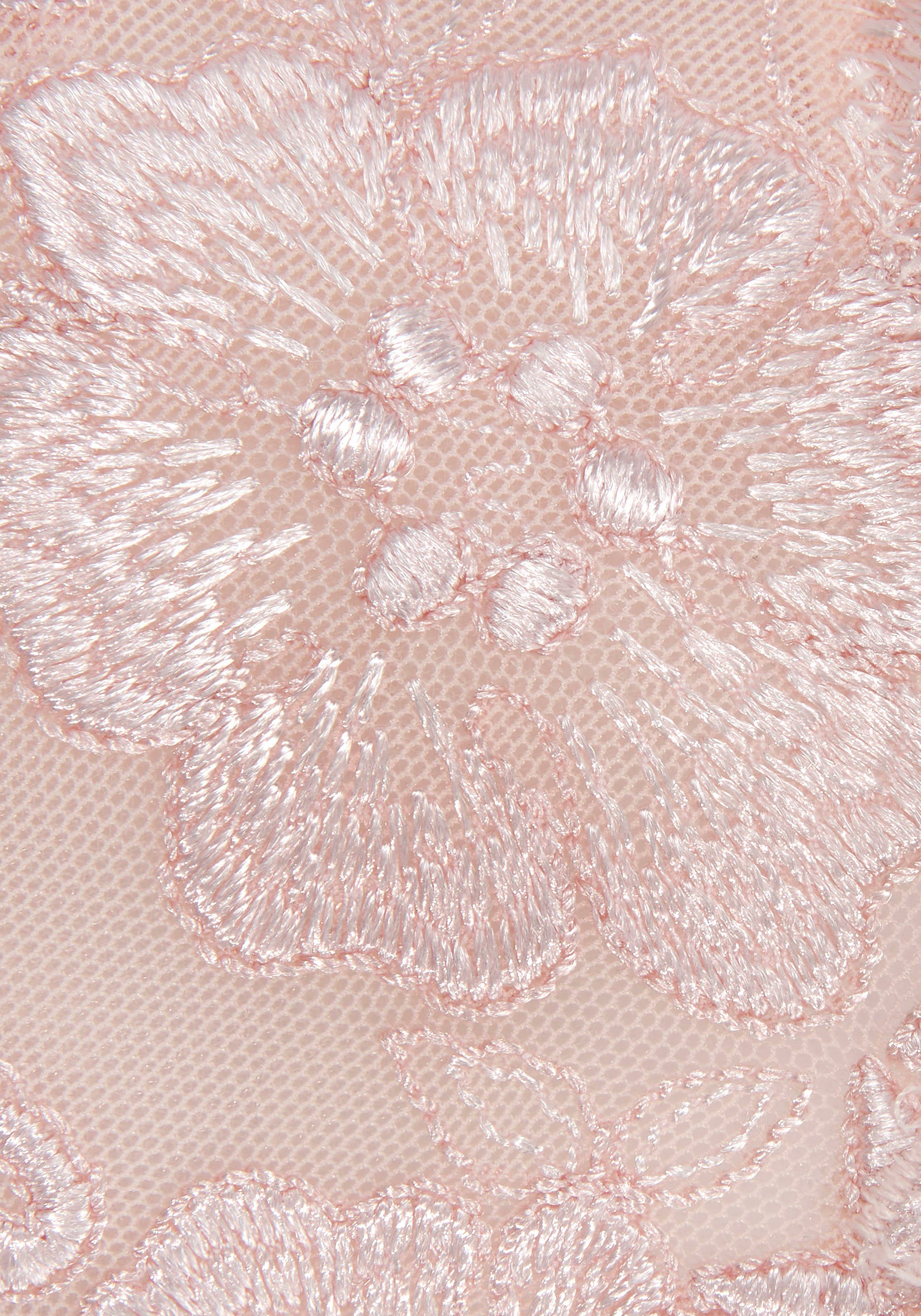 Lascana Beugel-bh WANDA met siersluiting en borduurkant, dessous