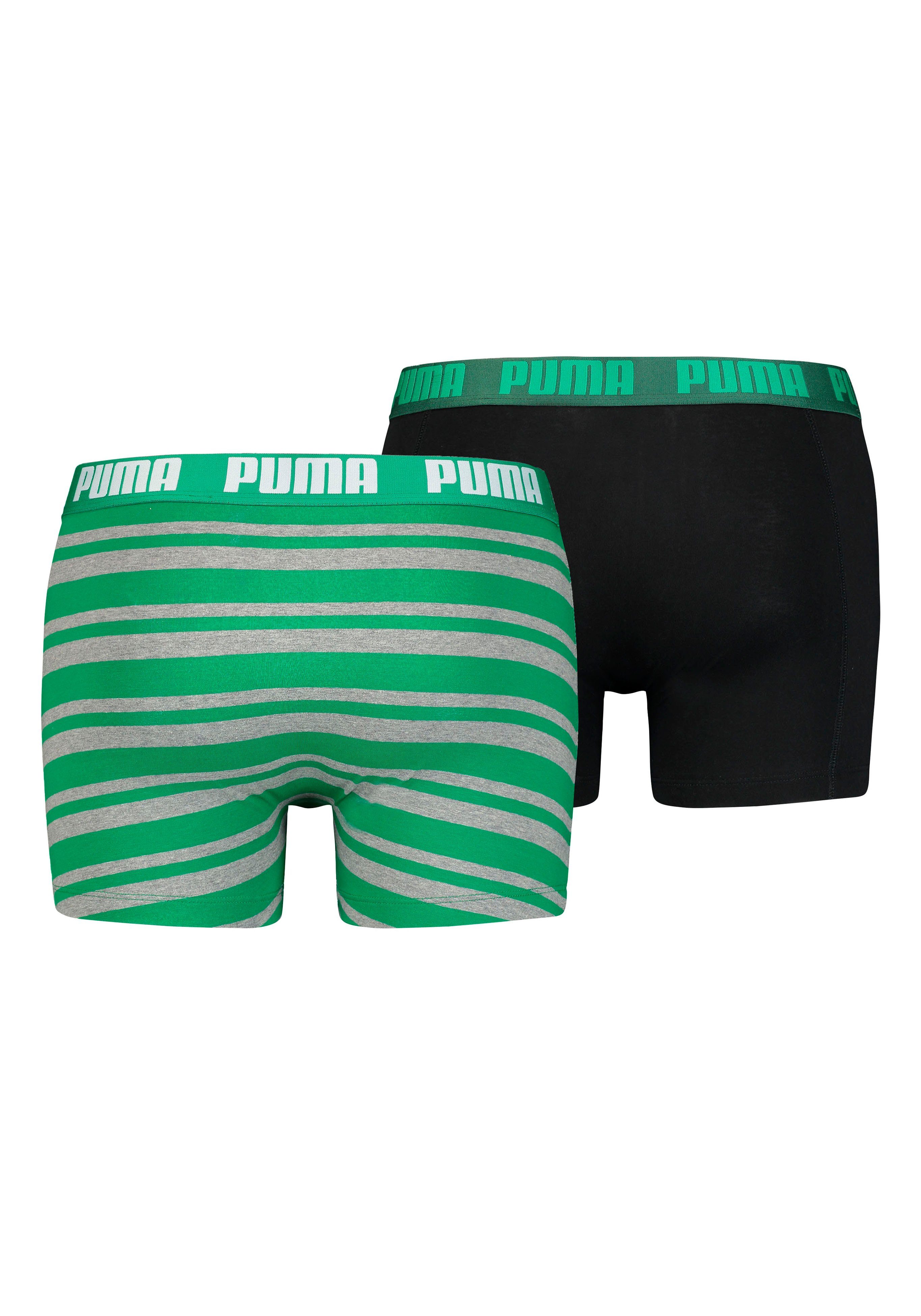 PUMA Boxershort met contrastkleurig opschrift (2 stuks, Set van 2)