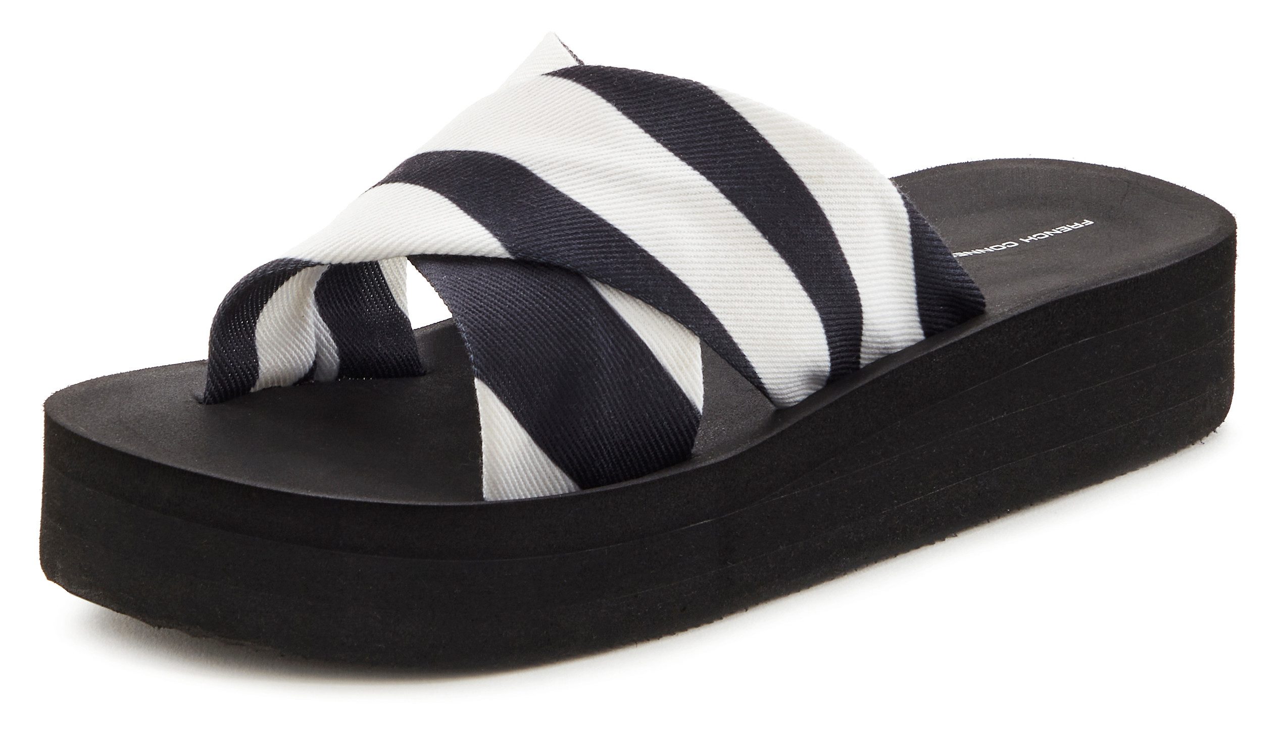 French Connection Slippers Sandaal, badpantoletten, badschoen, mule, open schoen VEGAN